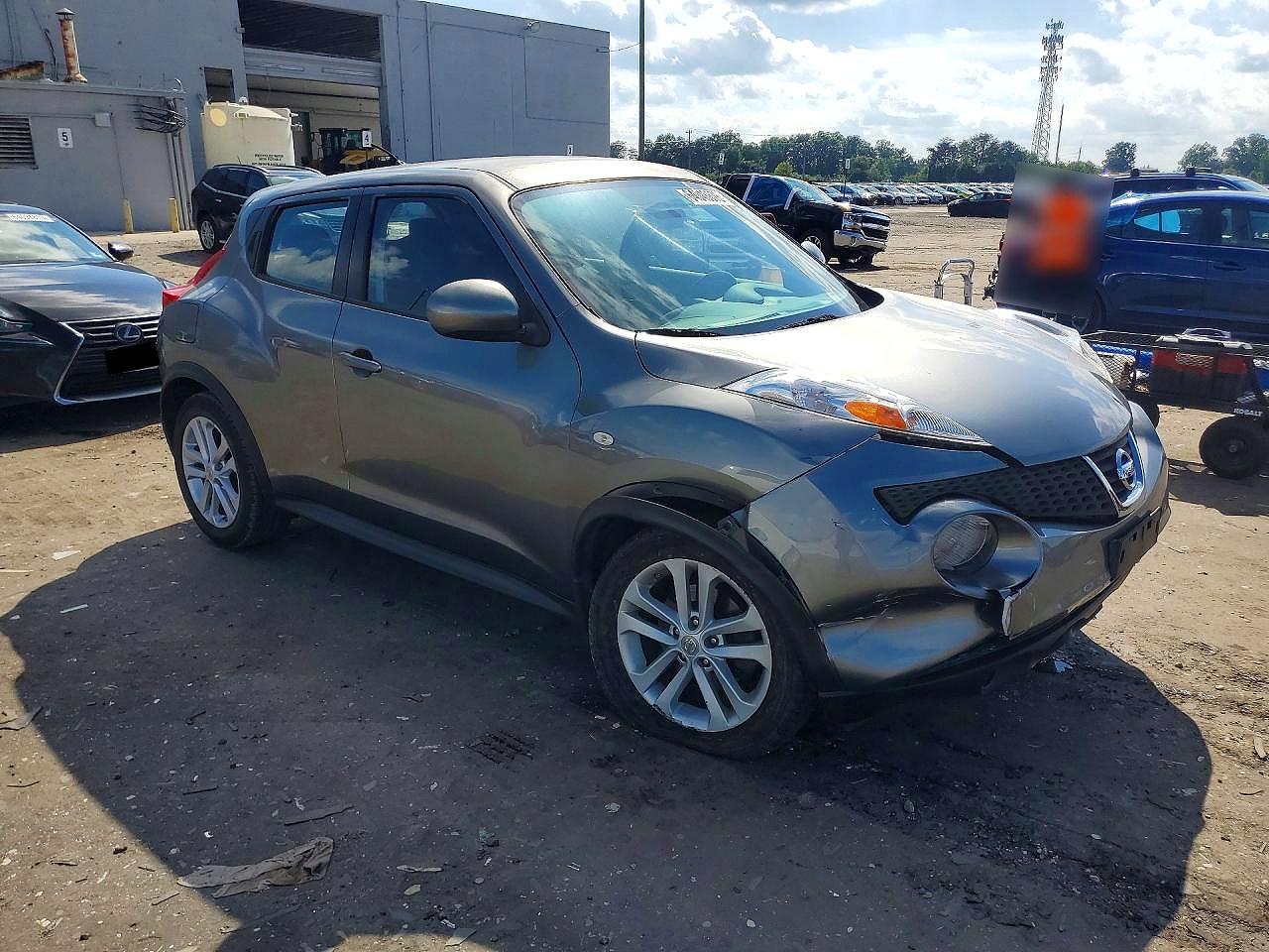 2011 Nissan Juke S Gray vin: JN8AF5MR4BT002431