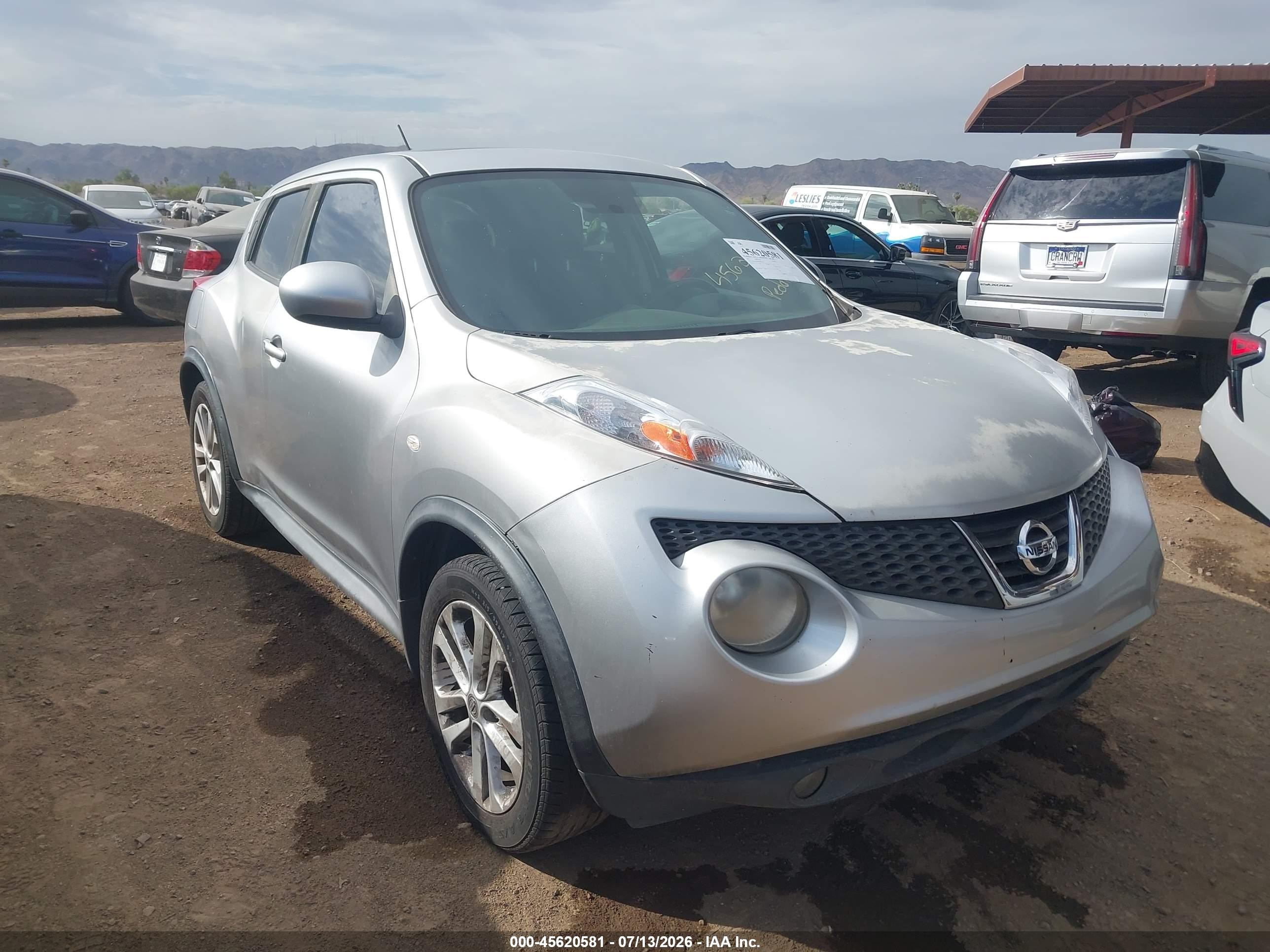 2011 Nissan Juke Sl Silver vin: JN8AF5MR4BT003613