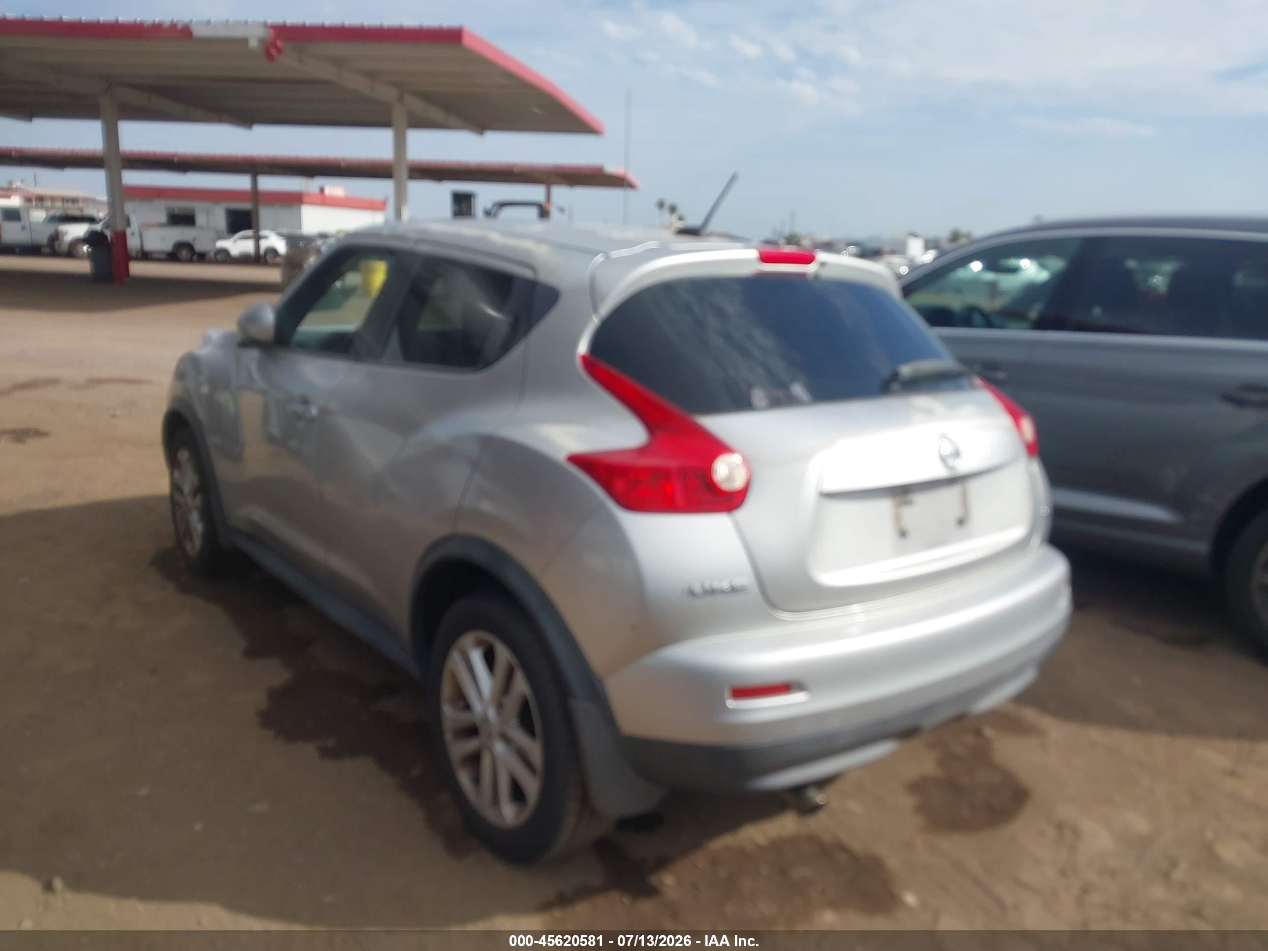 2011 Nissan Juke Sl Silver vin: JN8AF5MR4BT003613
