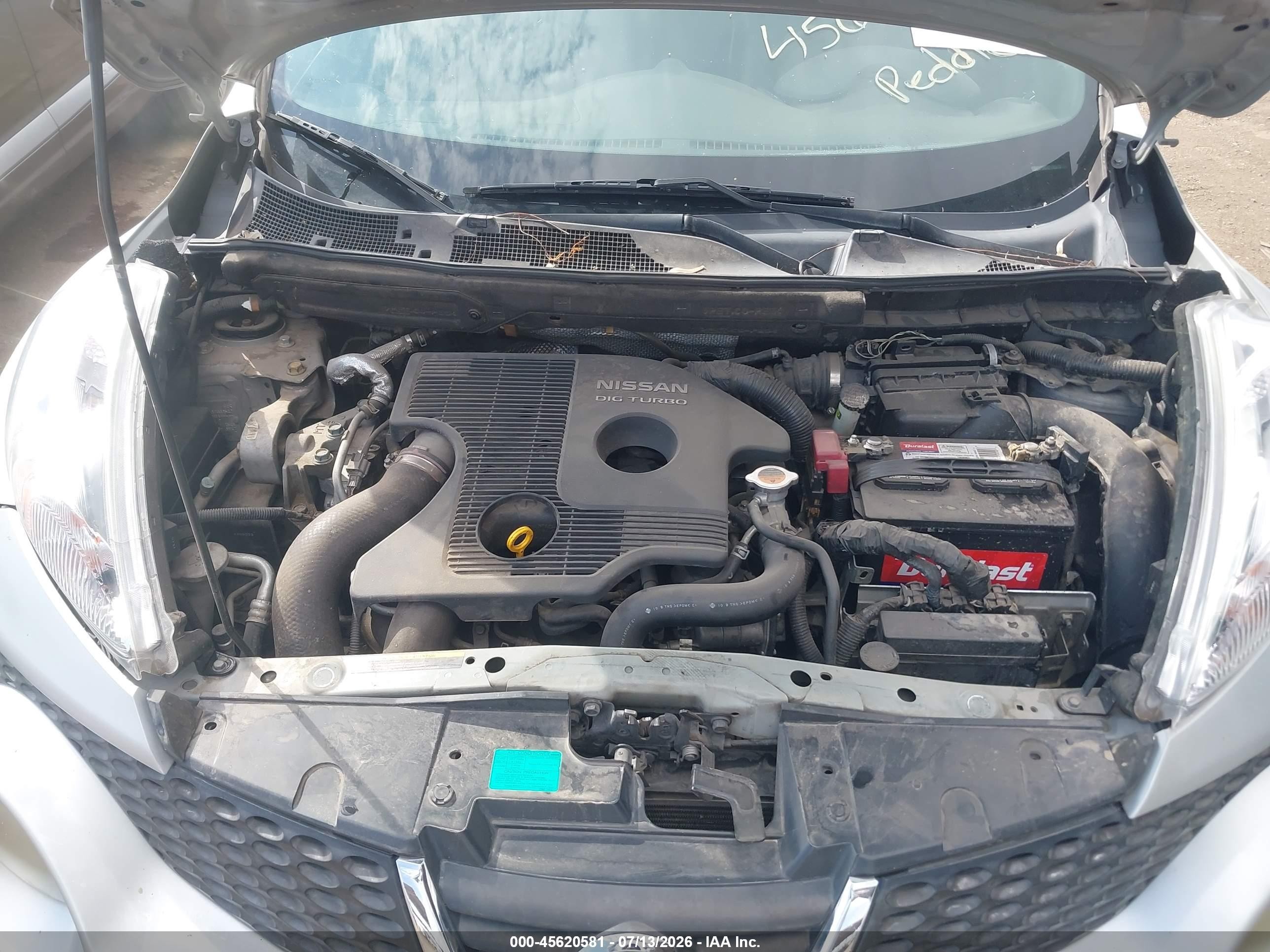 2011 Nissan Juke Sl Silver vin: JN8AF5MR4BT003613