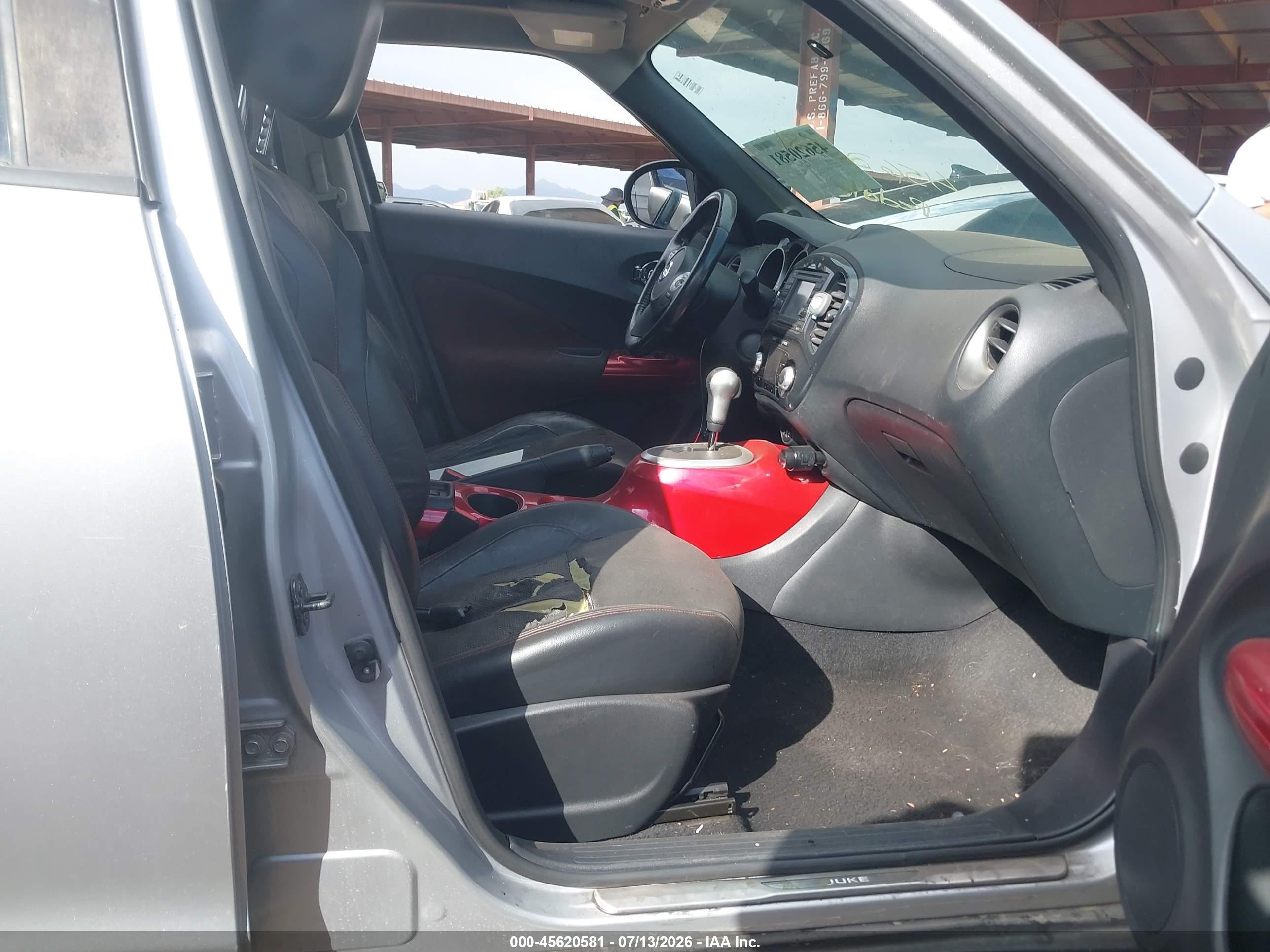 2011 Nissan Juke Sl Silver vin: JN8AF5MR4BT003613