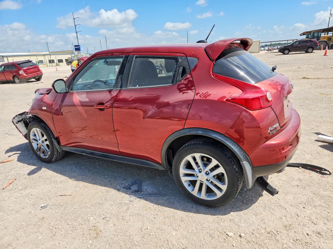 2011 Nissan Juke S Burgundy vin: JN8AF5MR4BT011209
