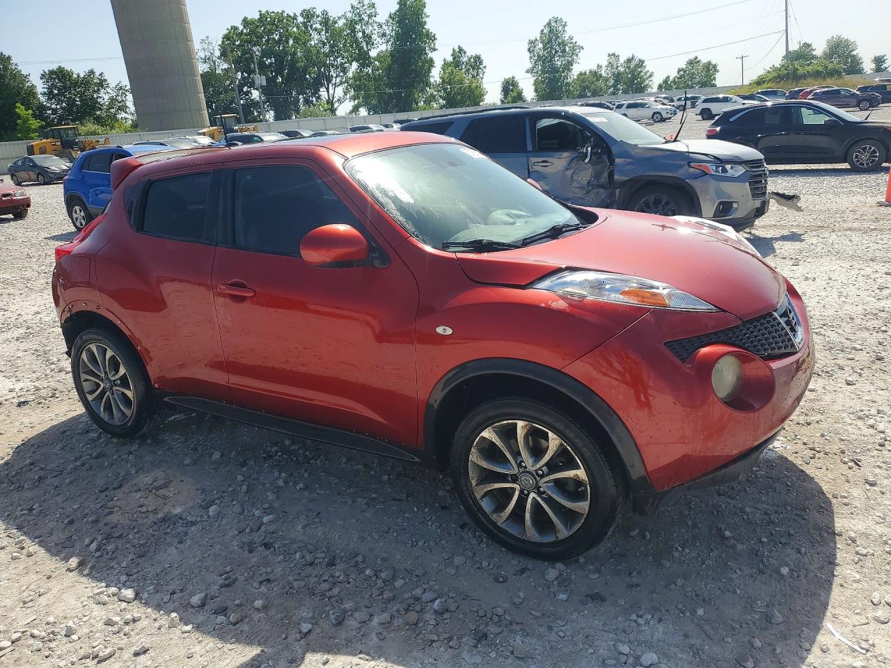 2011 Nissan Juke S Red vin: JN8AF5MR4BT022243