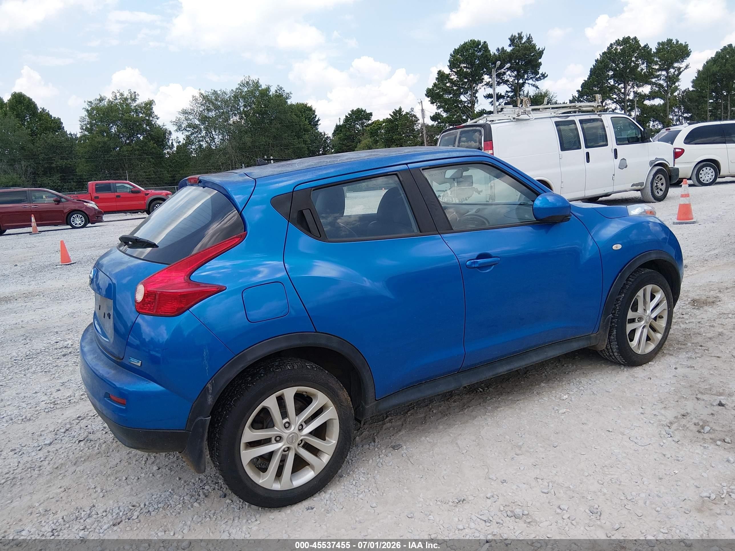 2012 Nissan Juke S Blue vin: JN8AF5MR4CT101185