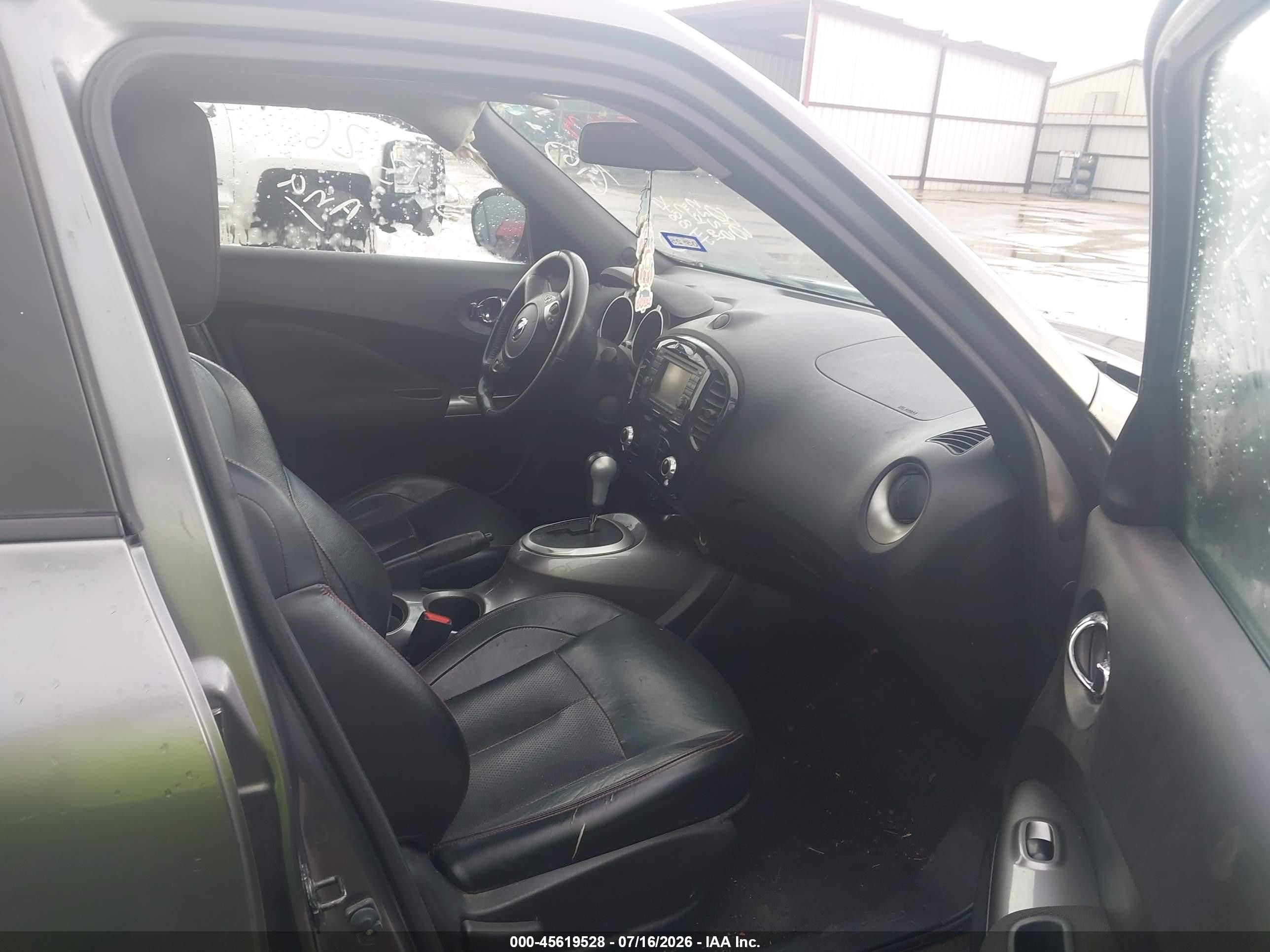 2012 Nissan Juke Sl Gray vin: JN8AF5MR4CT117497