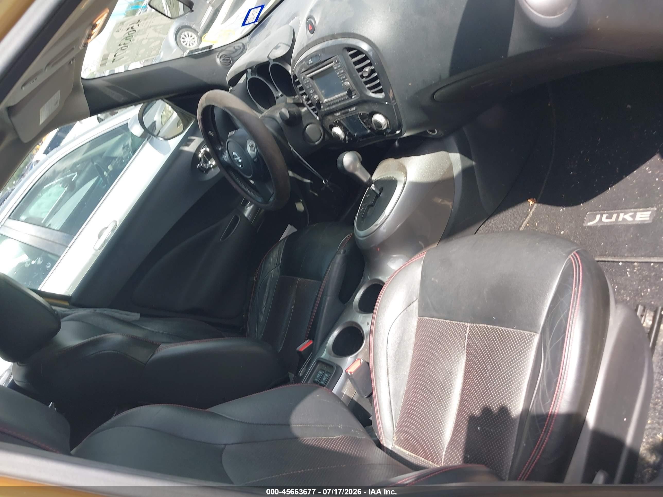 2013 Nissan Juke Sl Gold vin: JN8AF5MR4DT201868