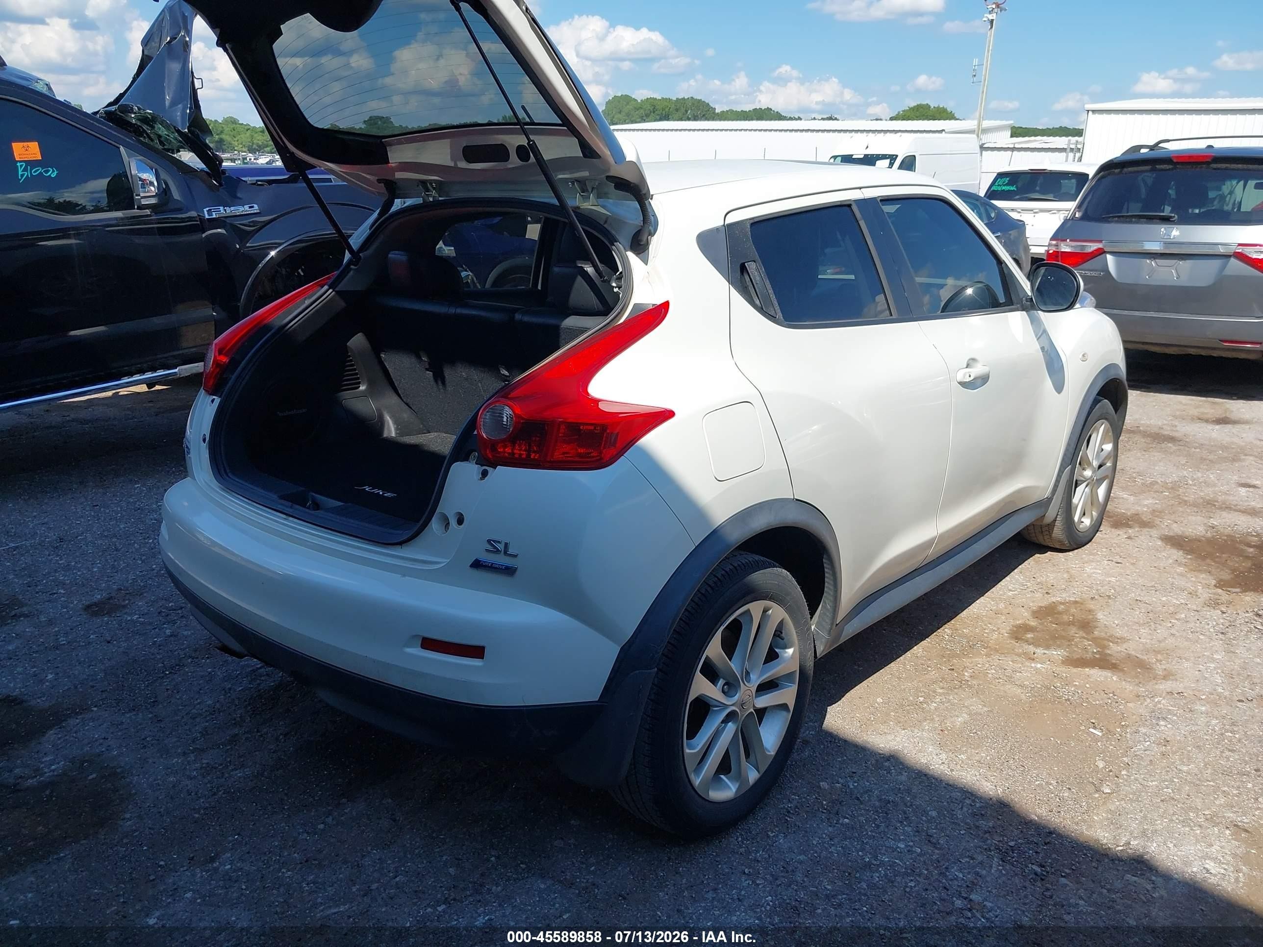 2013 Nissan Juke Sl Black vin: JN8AF5MR4DT208500