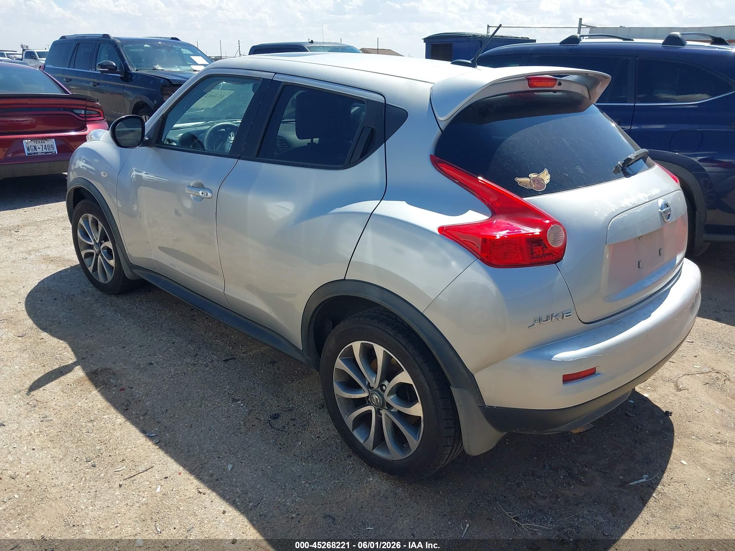 2013 Nissan Juke Sl Серебряный vin: JN8AF5MR4DT211333