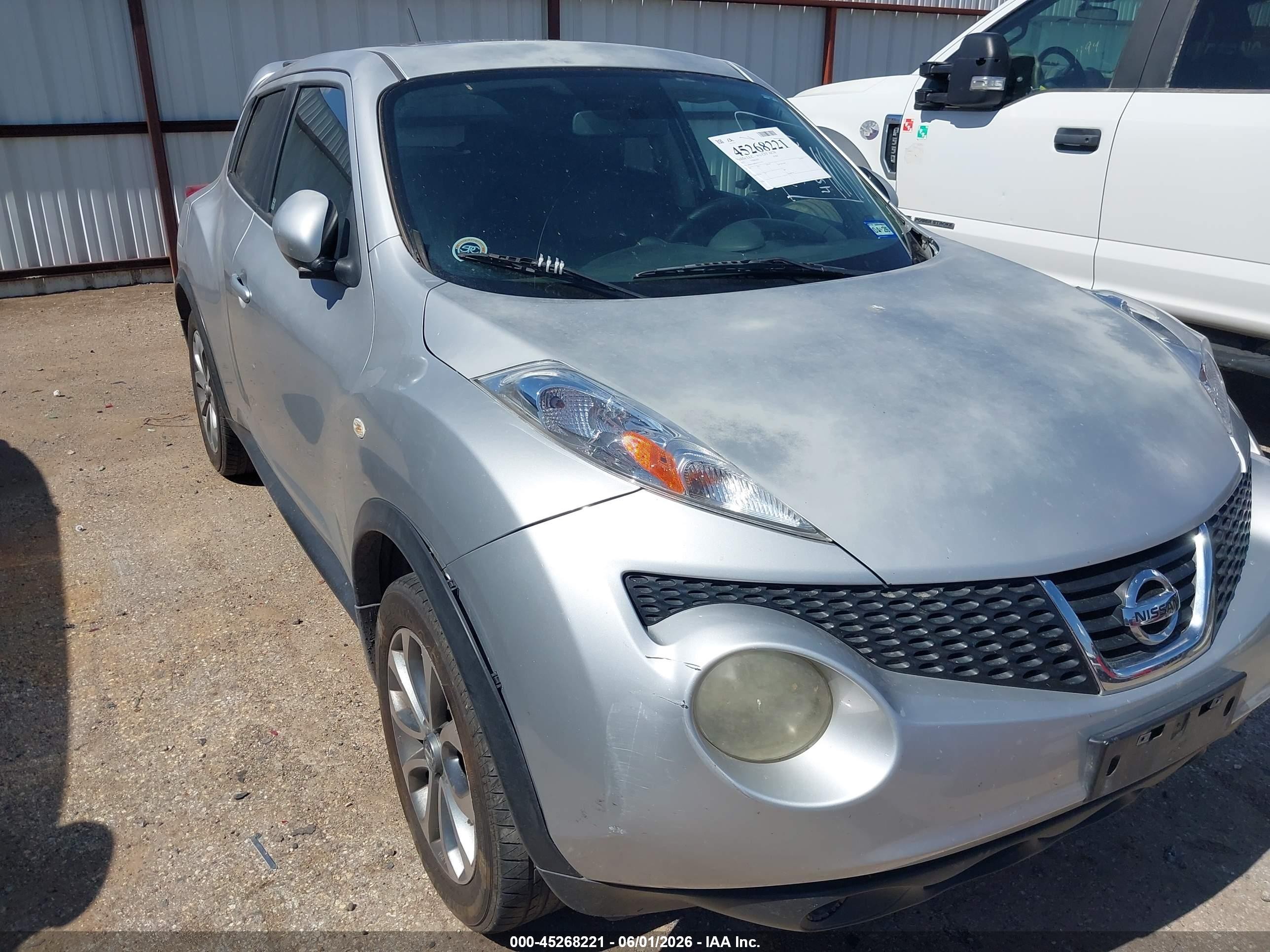2013 Nissan Juke Sl Серебряный vin: JN8AF5MR4DT211333