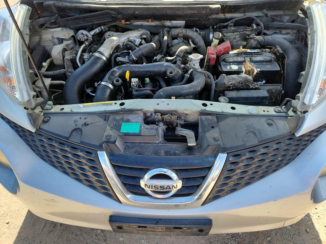 2013 Nissan Juke S Silver vin: JN8AF5MR4DT212224