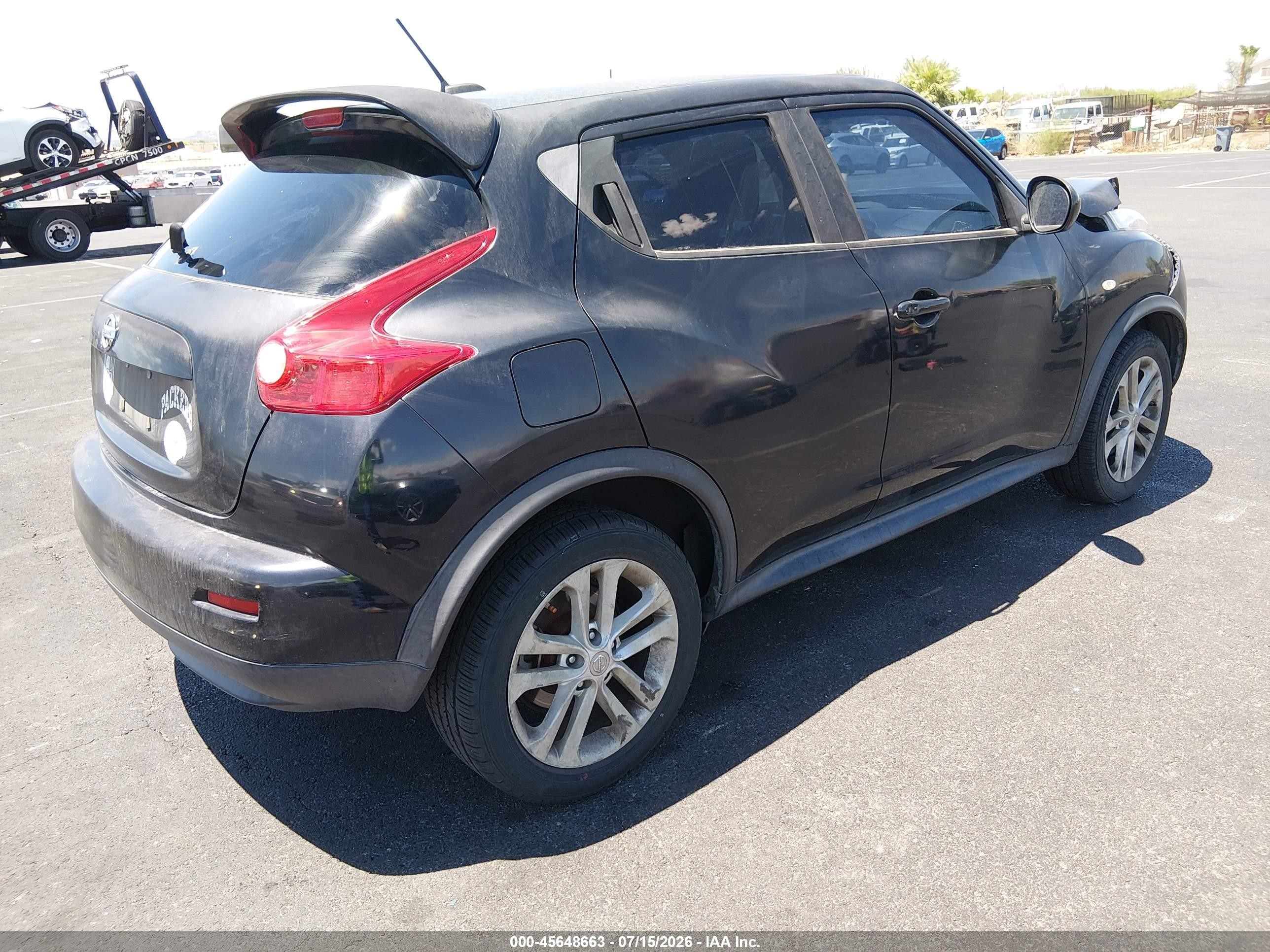 2013 Nissan Juke Sv Black vin: JN8AF5MR4DT214331