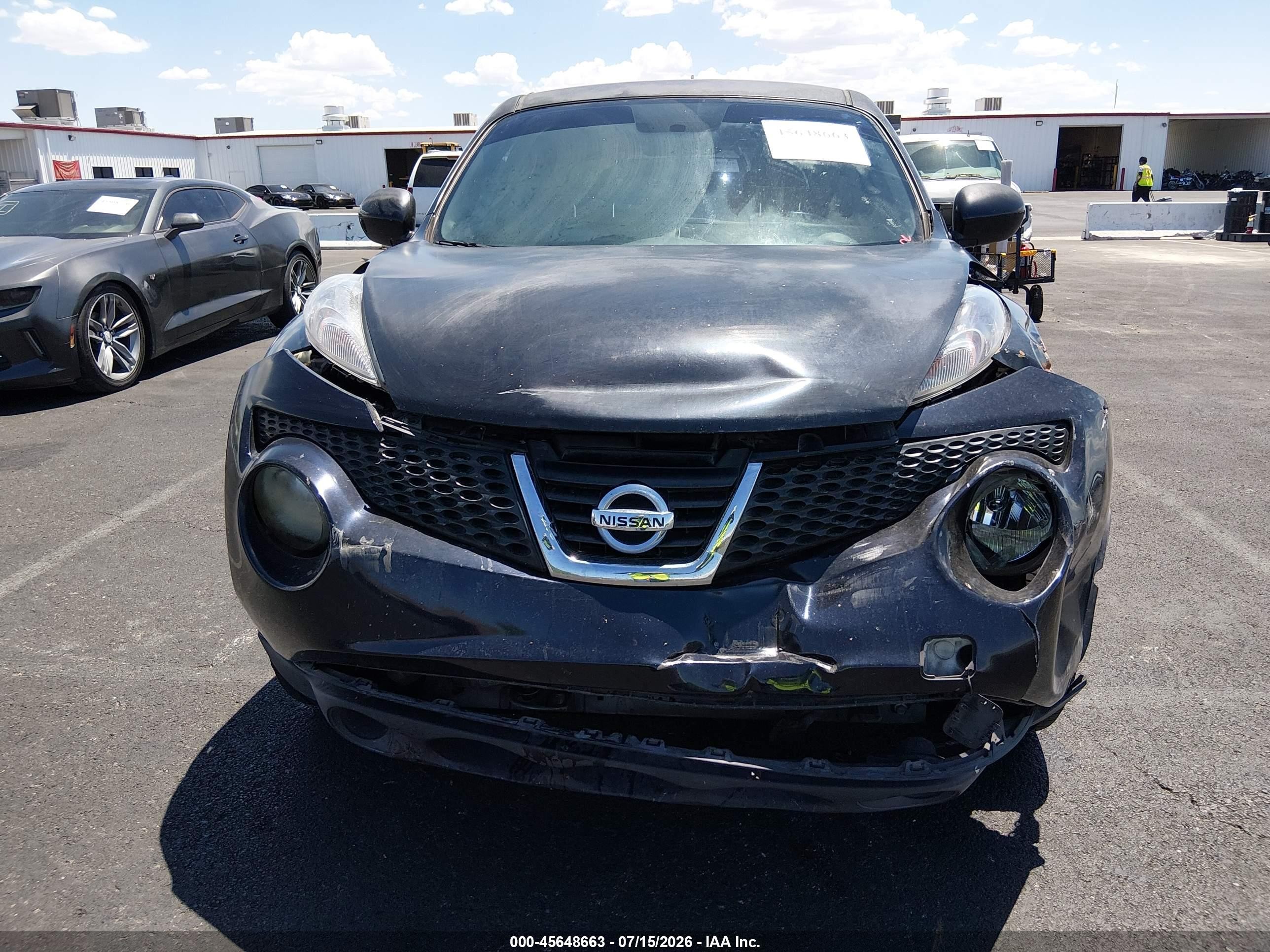 2013 Nissan Juke Sv Black vin: JN8AF5MR4DT214331