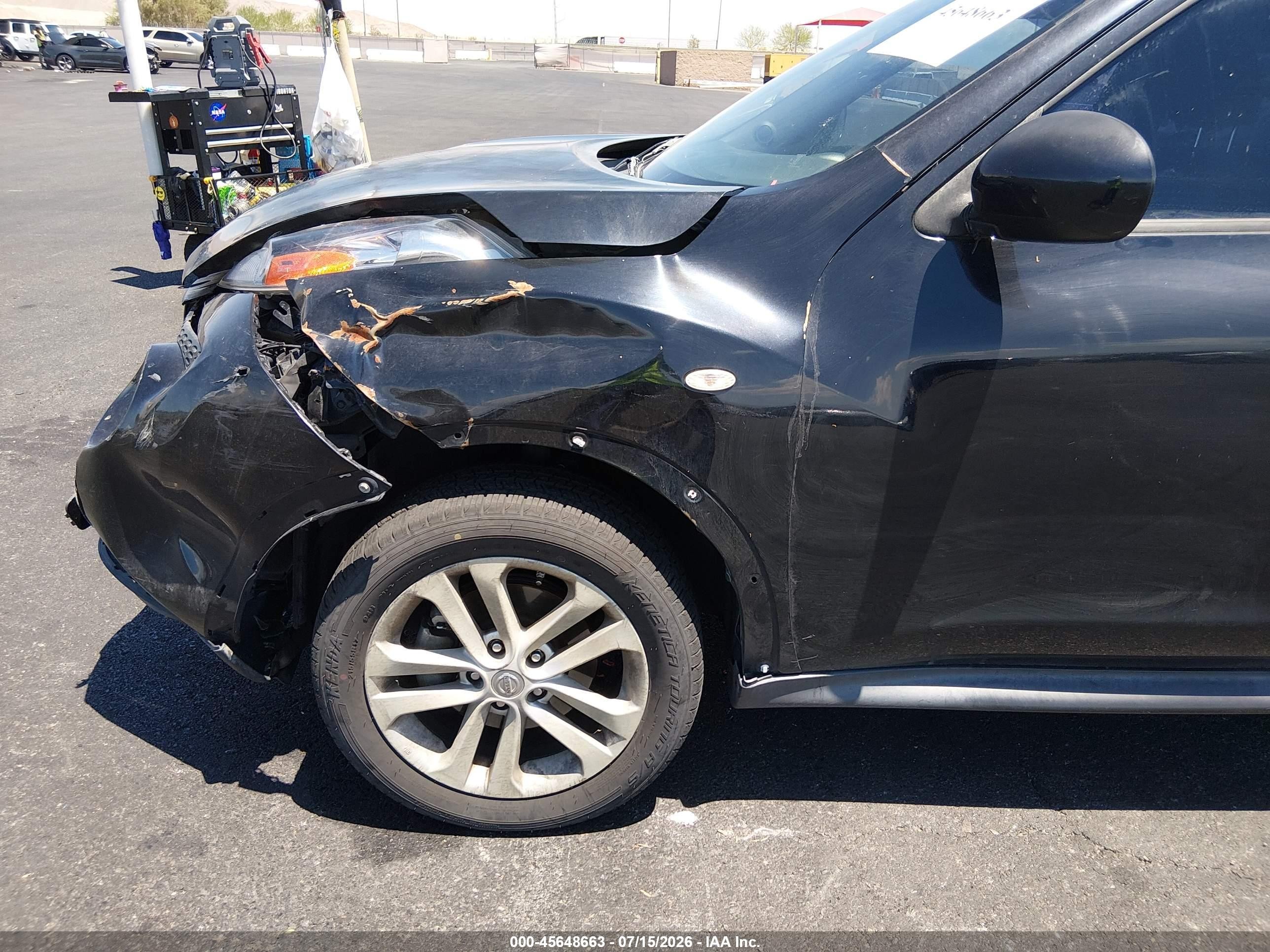 2013 Nissan Juke Sv Black vin: JN8AF5MR4DT214331