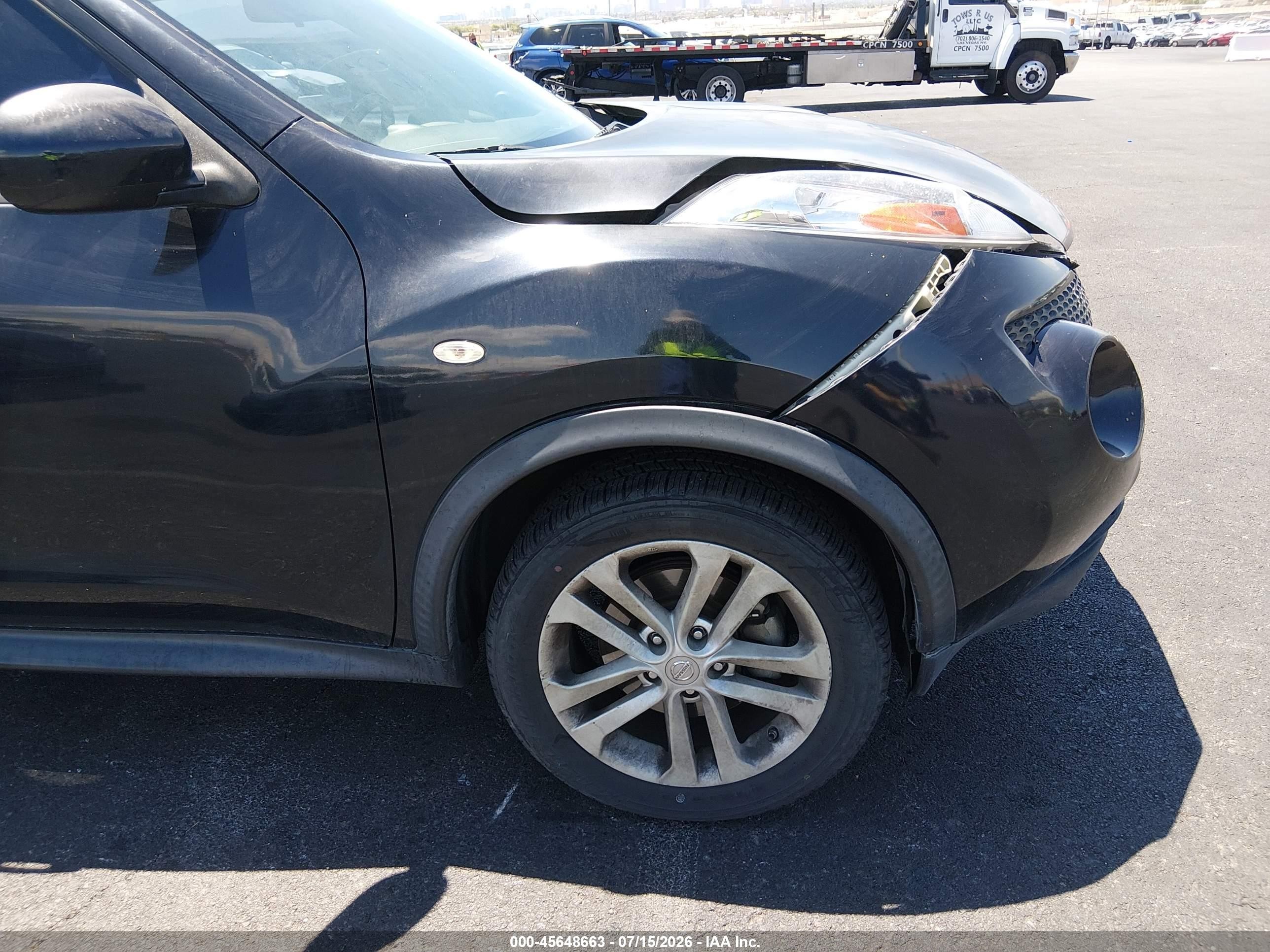 2013 Nissan Juke Sv Black vin: JN8AF5MR4DT214331