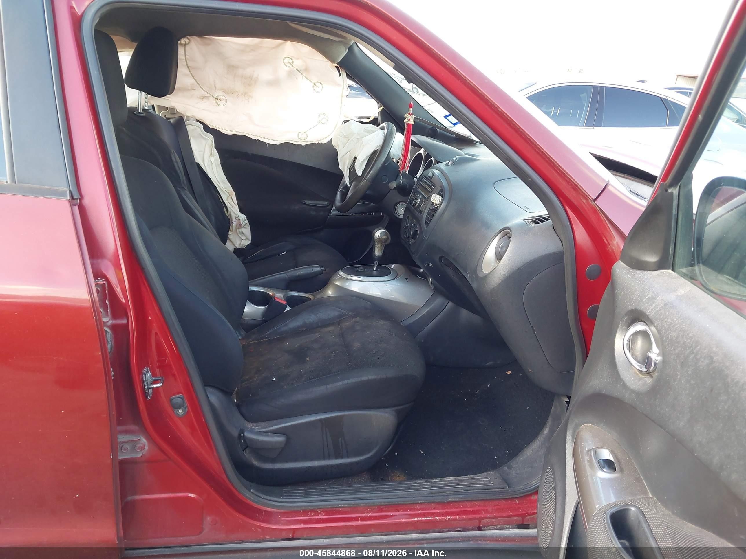 2013 Nissan Juke S Красный vin: JN8AF5MR4DT218461