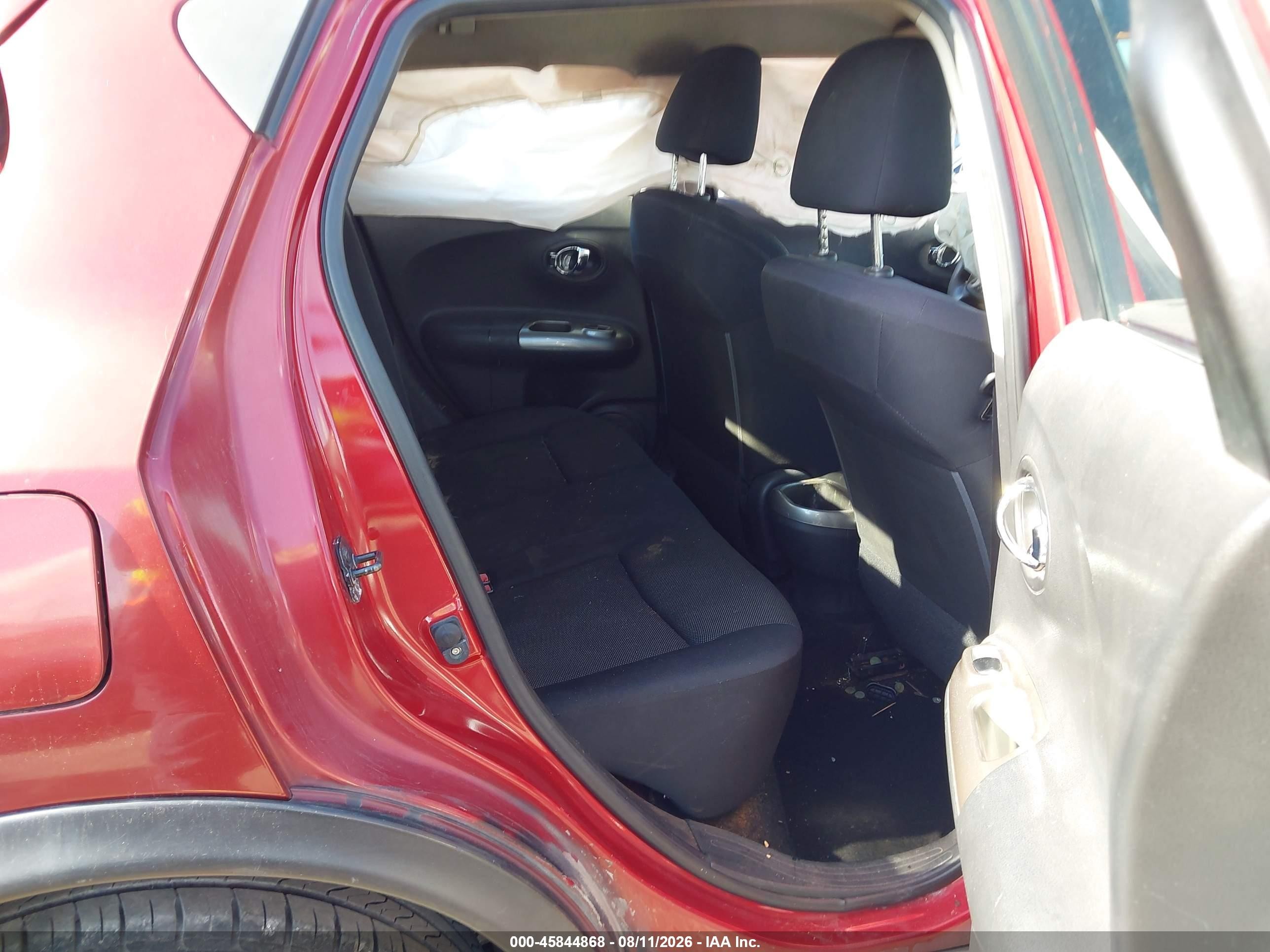 2013 Nissan Juke S Красный vin: JN8AF5MR4DT218461