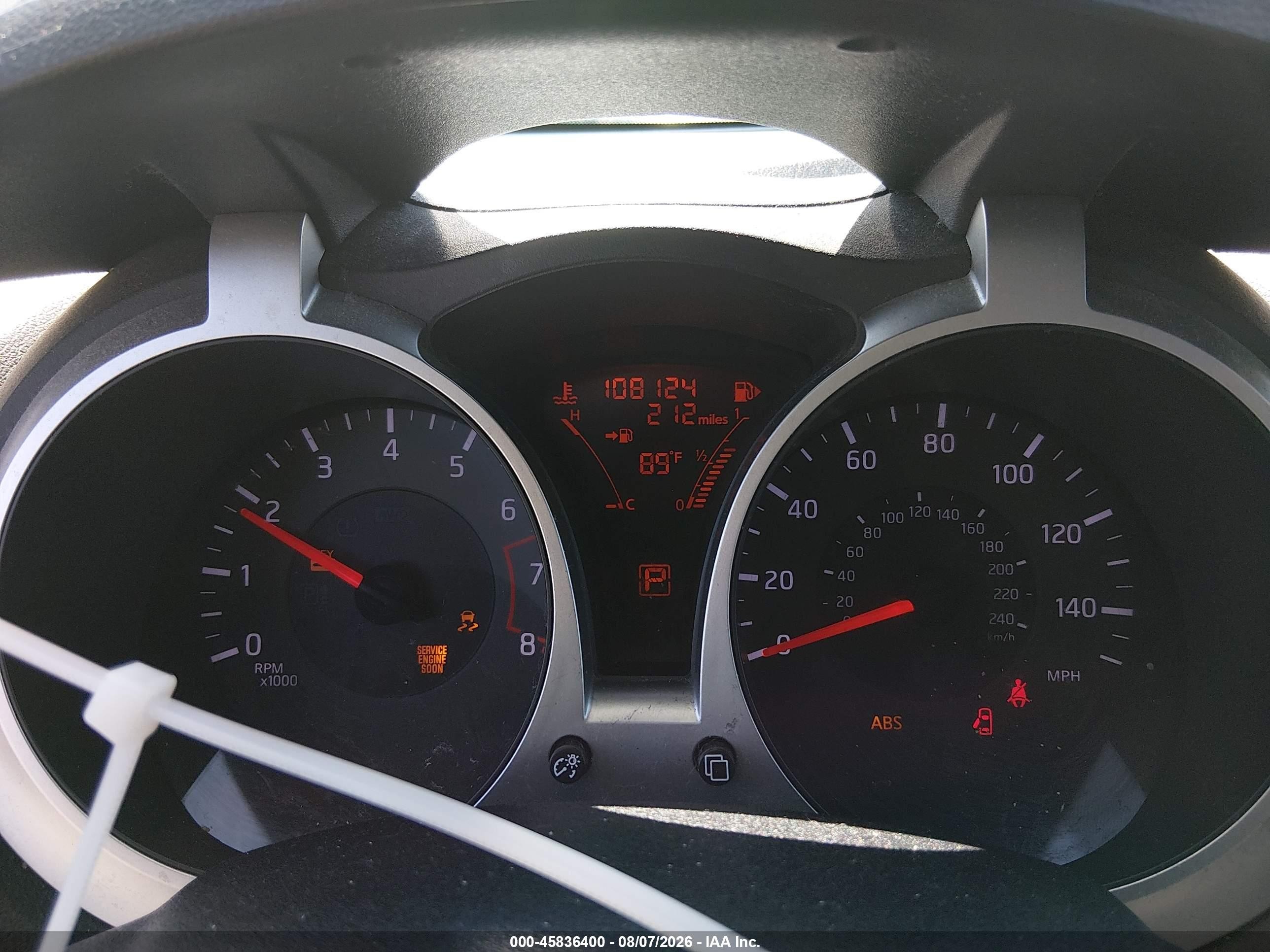 2014 Nissan Juke Sv Gray vin: JN8AF5MR4ET350153