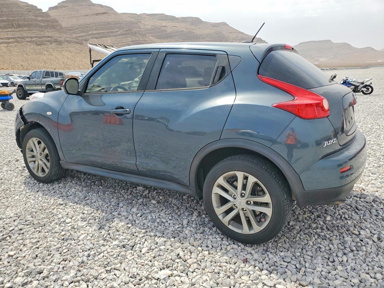 2014 Nissan Juke Sv Blue vin: JN8AF5MR4ET355272