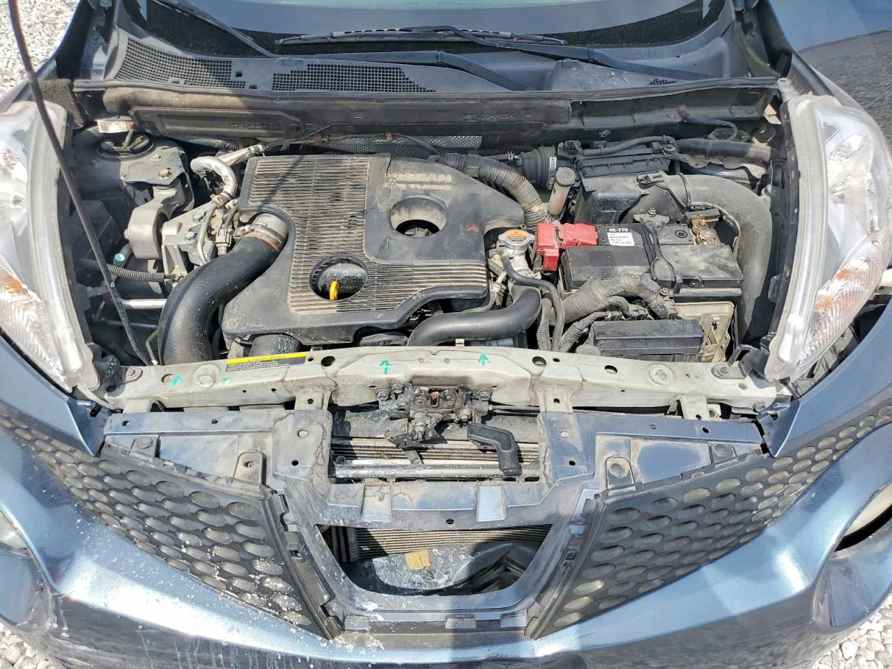 2014 Nissan Juke Sv Blue vin: JN8AF5MR4ET355272