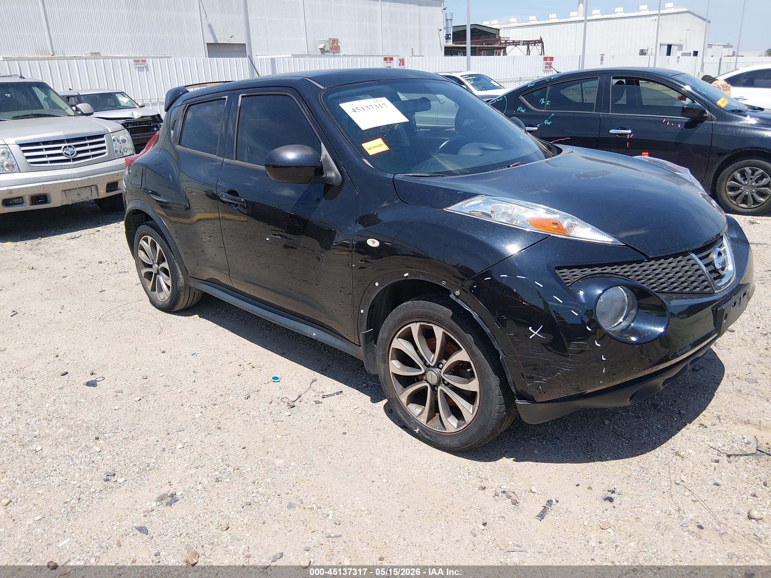 2014 Nissan Juke Sv Черный vin: JN8AF5MR4ET451516