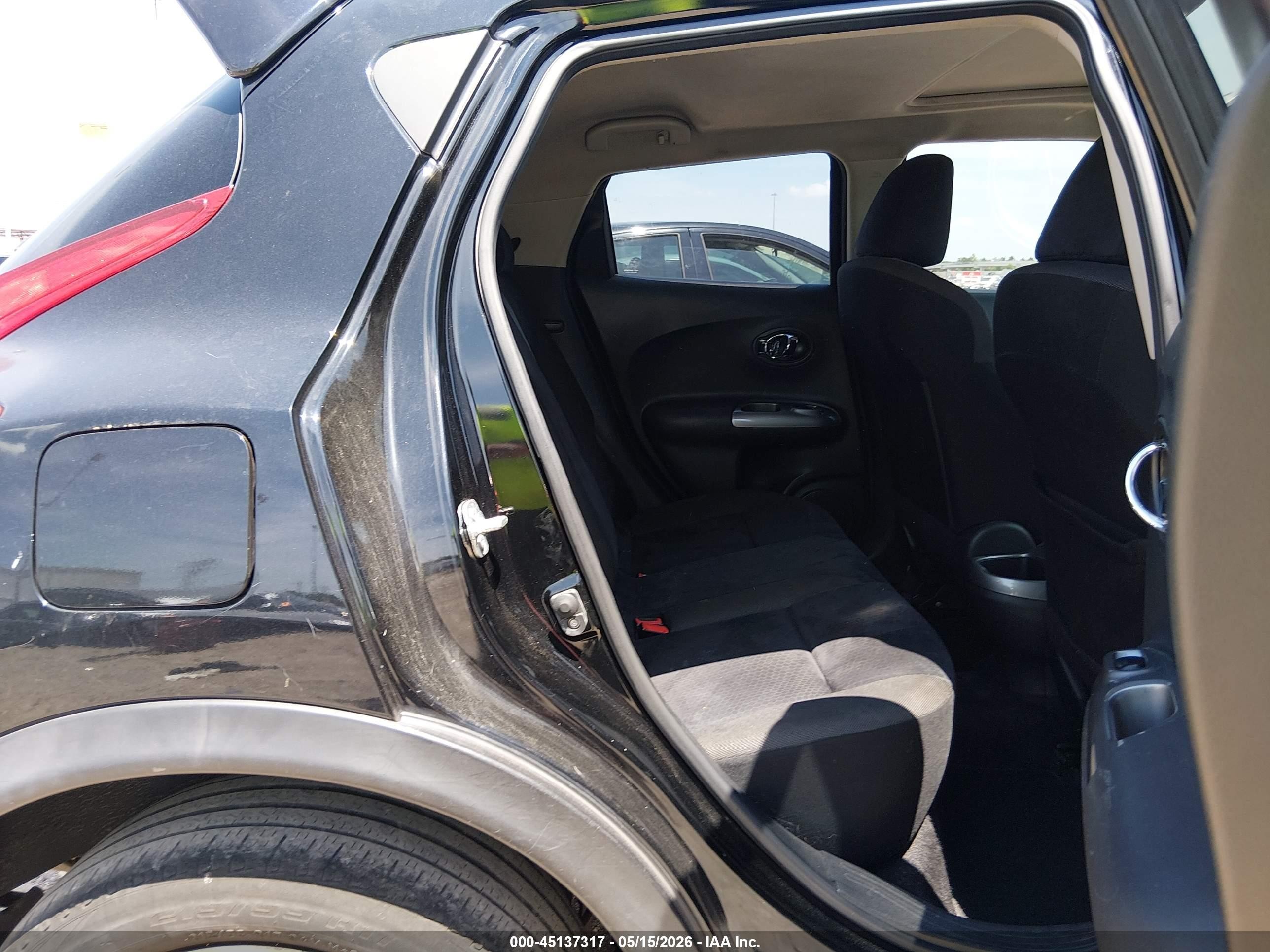 2014 Nissan Juke Sv Черный vin: JN8AF5MR4ET451516