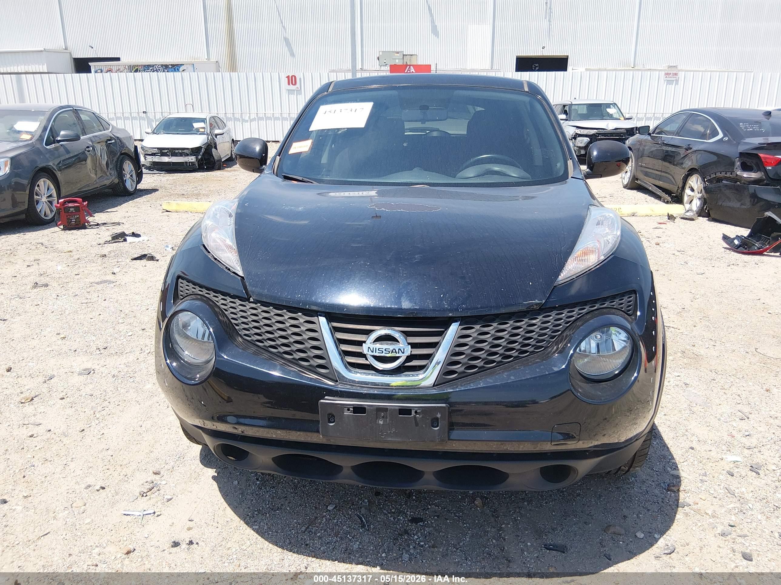 2014 Nissan Juke Sv Черный vin: JN8AF5MR4ET451516