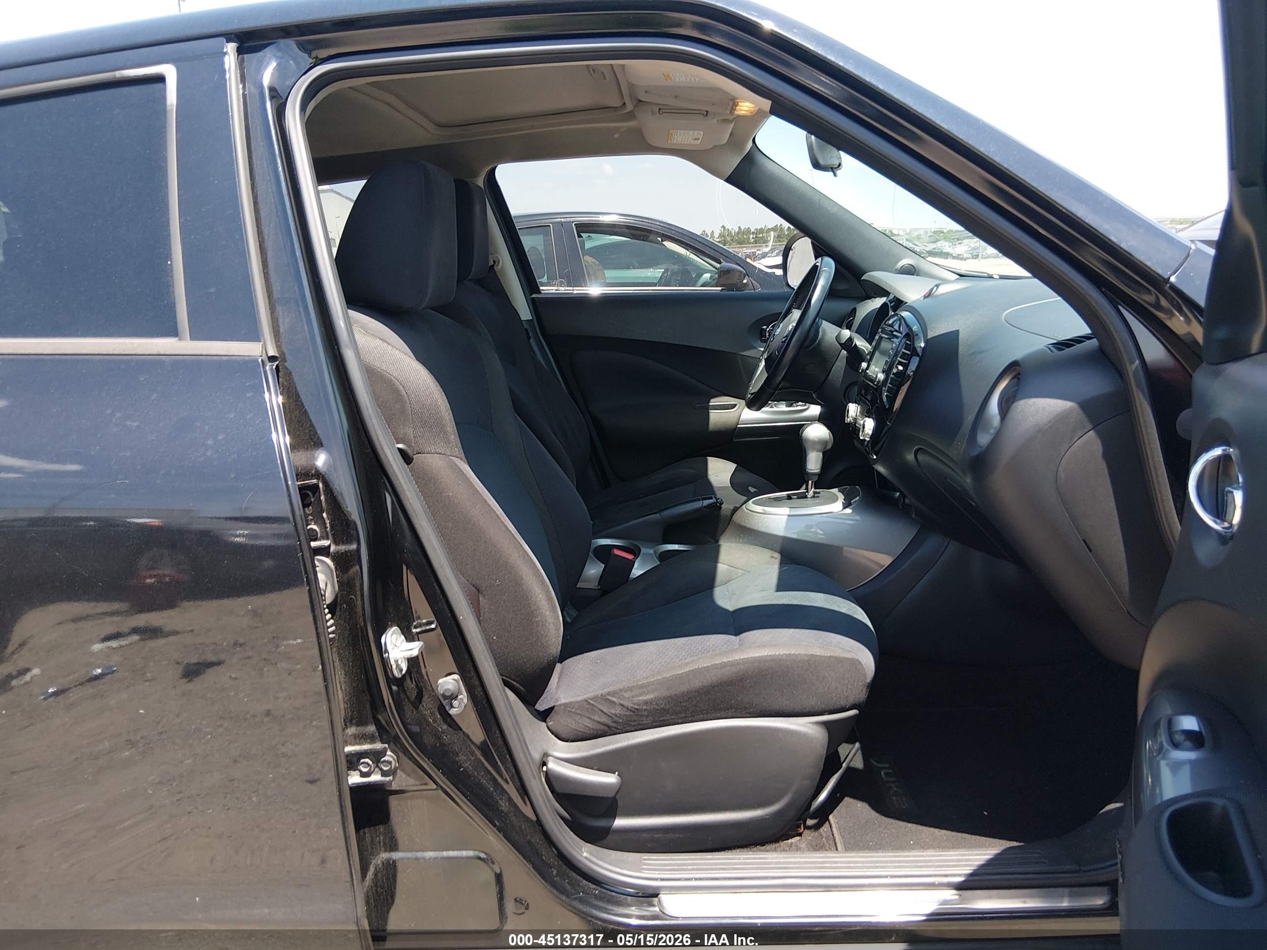 2014 Nissan Juke Sv Черный vin: JN8AF5MR4ET451516