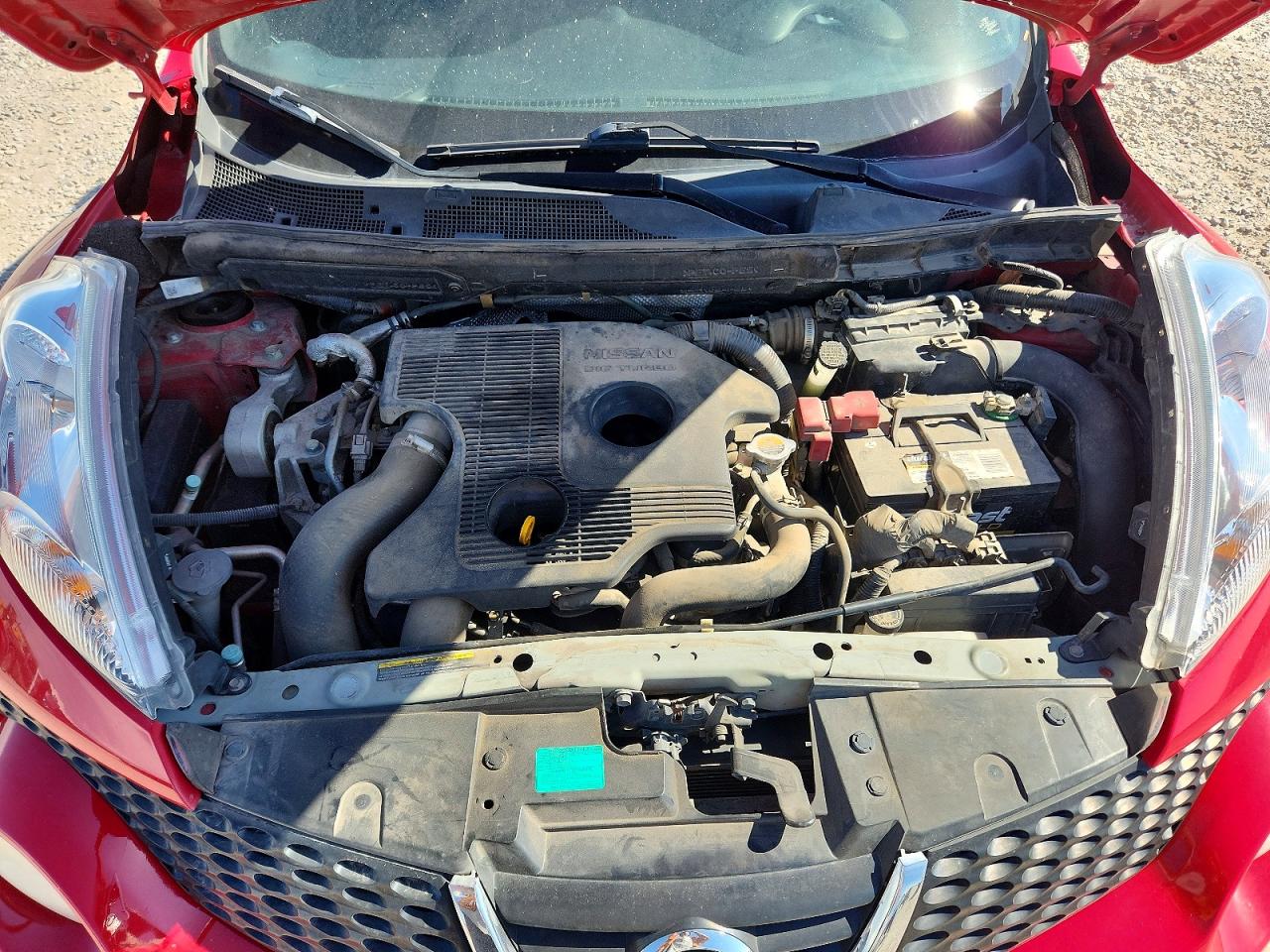 2014 Nissan Juke S Red vin: JN8AF5MR4ET454352