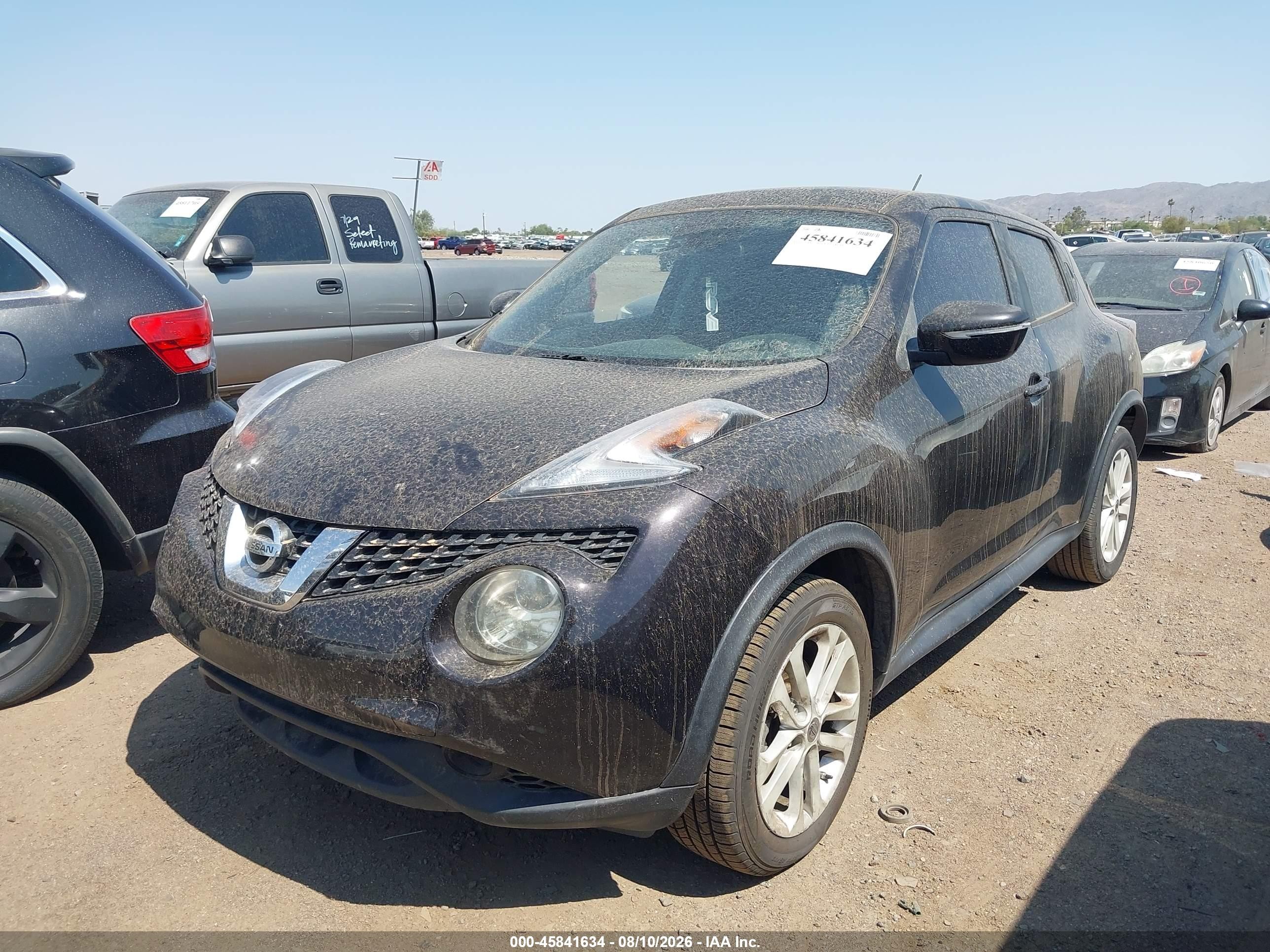 2015 Nissan Juke S Black vin: JN8AF5MR4FT507021