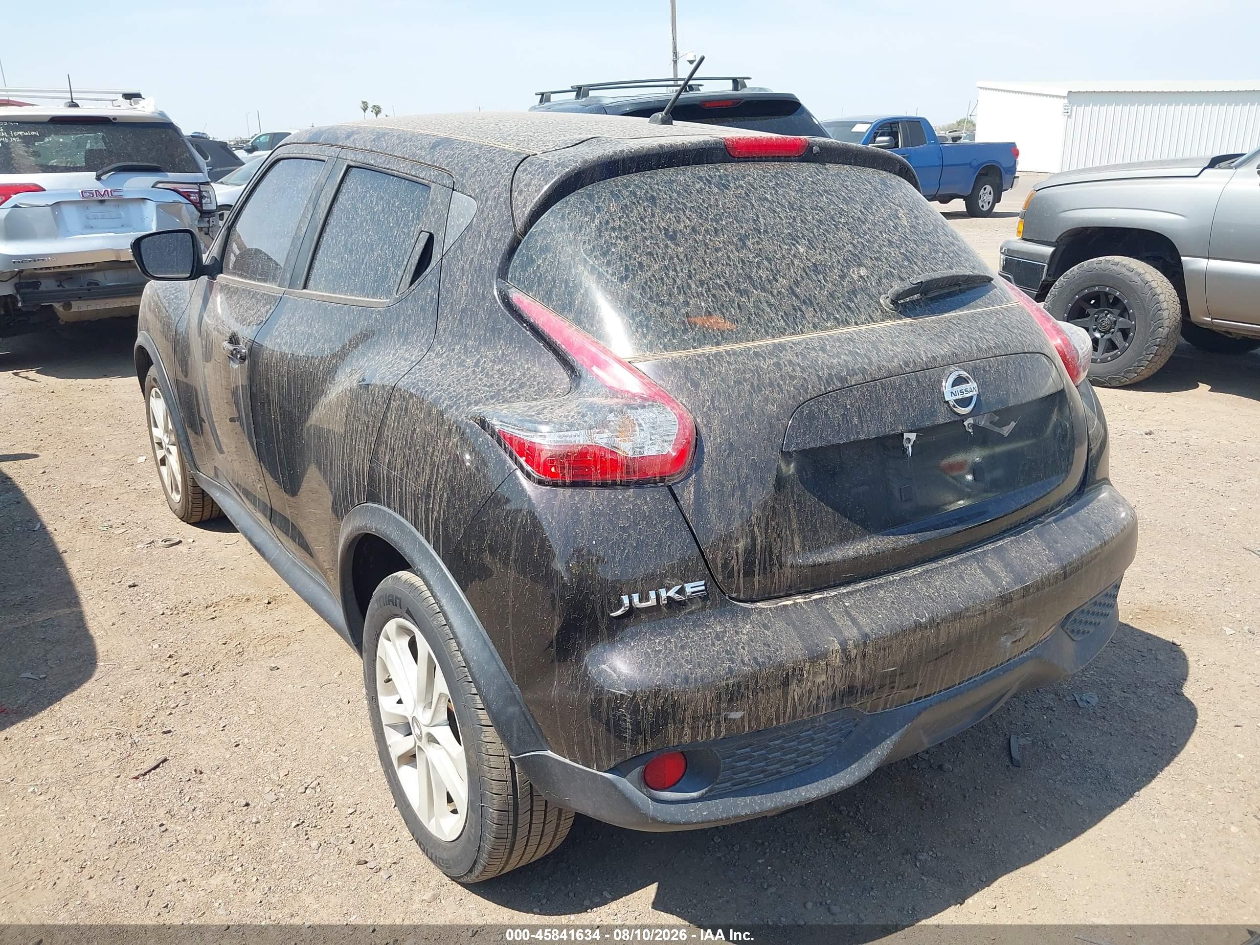 2015 Nissan Juke S Black vin: JN8AF5MR4FT507021