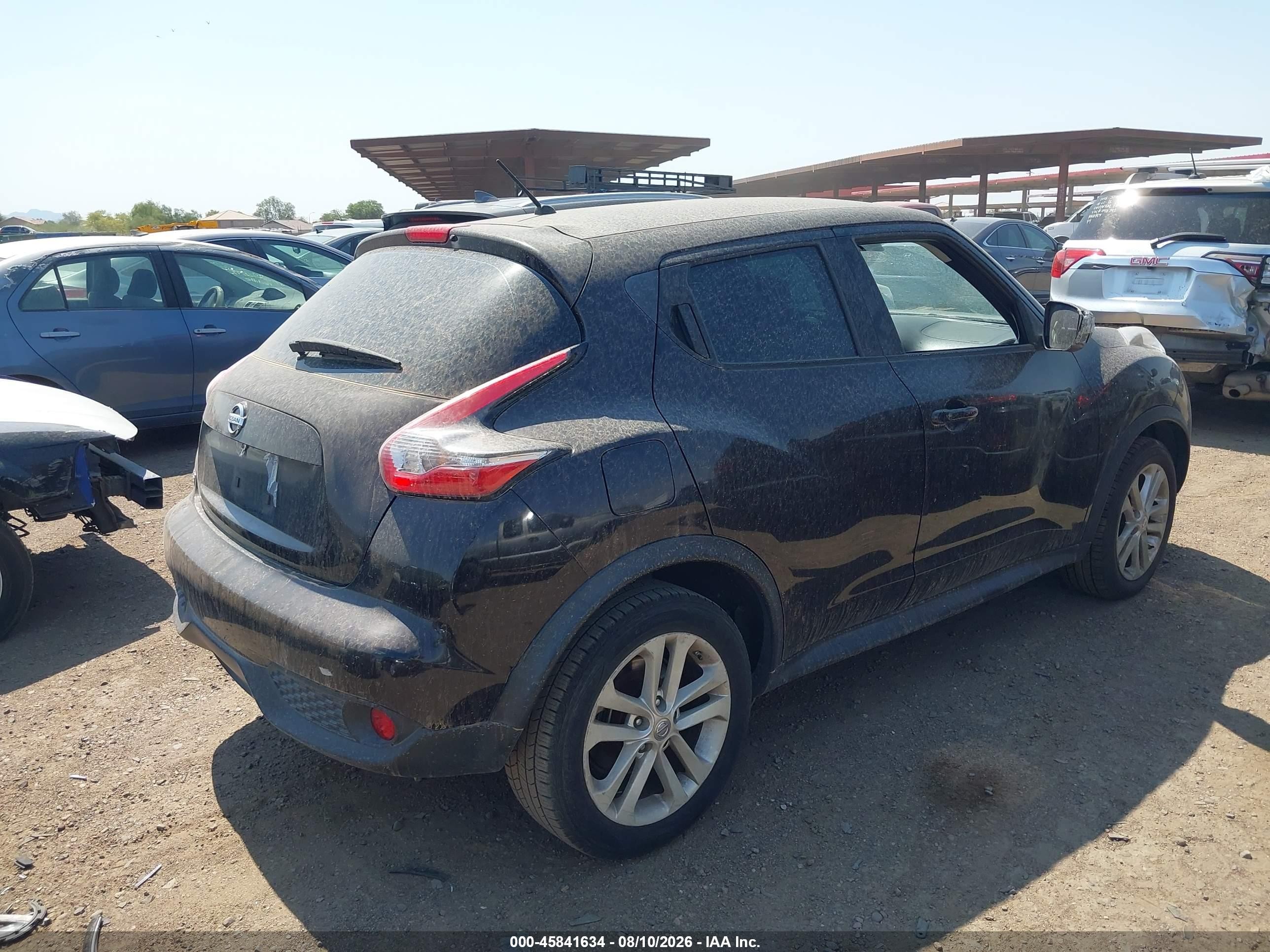2015 Nissan Juke S Black vin: JN8AF5MR4FT507021