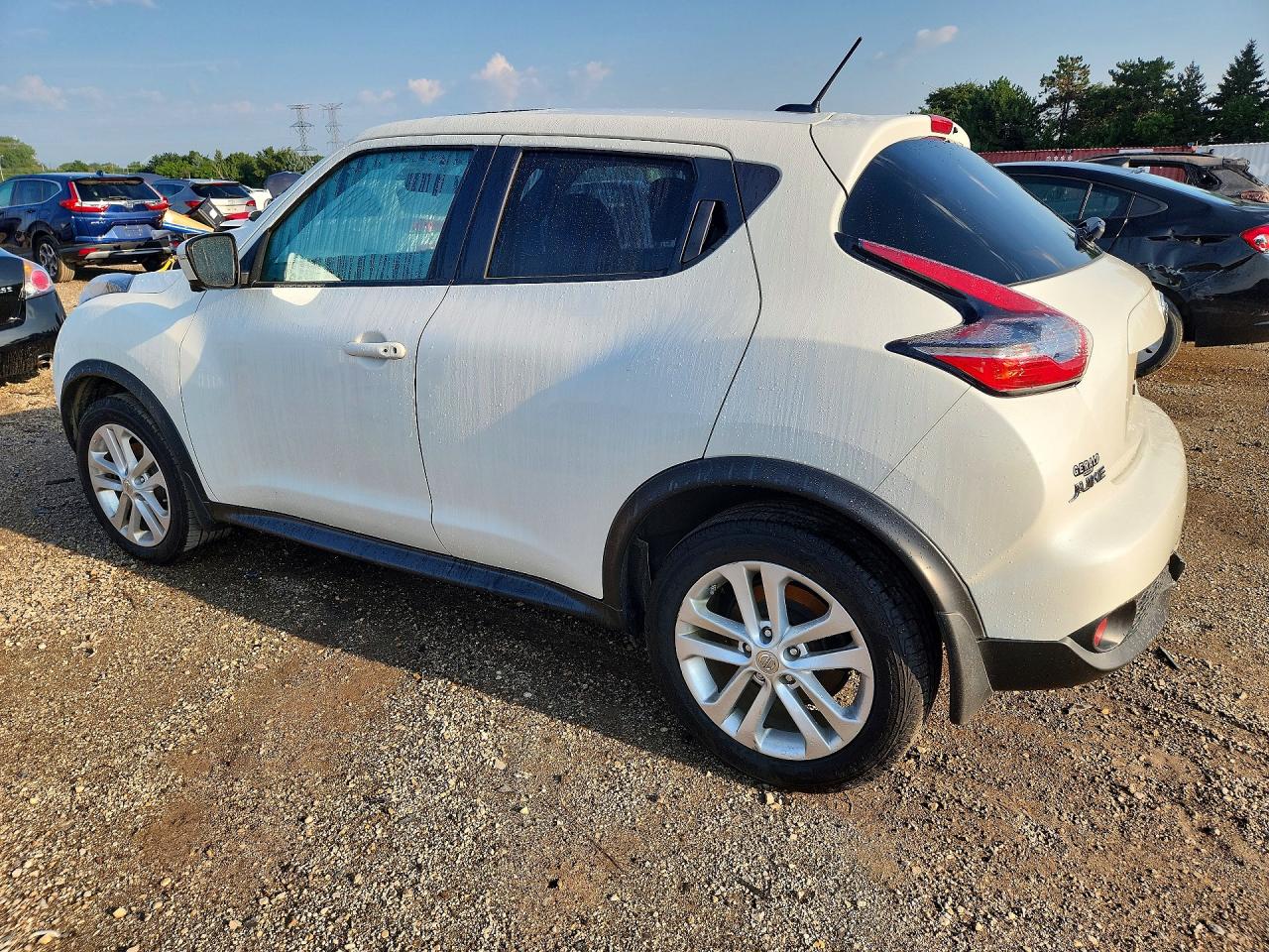 2015 Nissan Juke Sl Белый vin: JN8AF5MR4FT508105