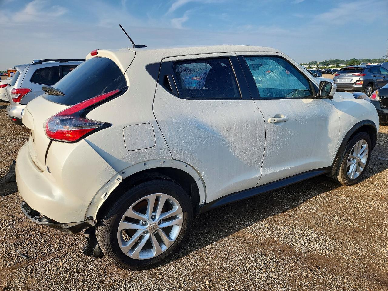 2015 Nissan Juke Sl Белый vin: JN8AF5MR4FT508105