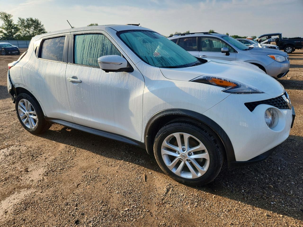 2015 Nissan Juke Sl Белый vin: JN8AF5MR4FT508105