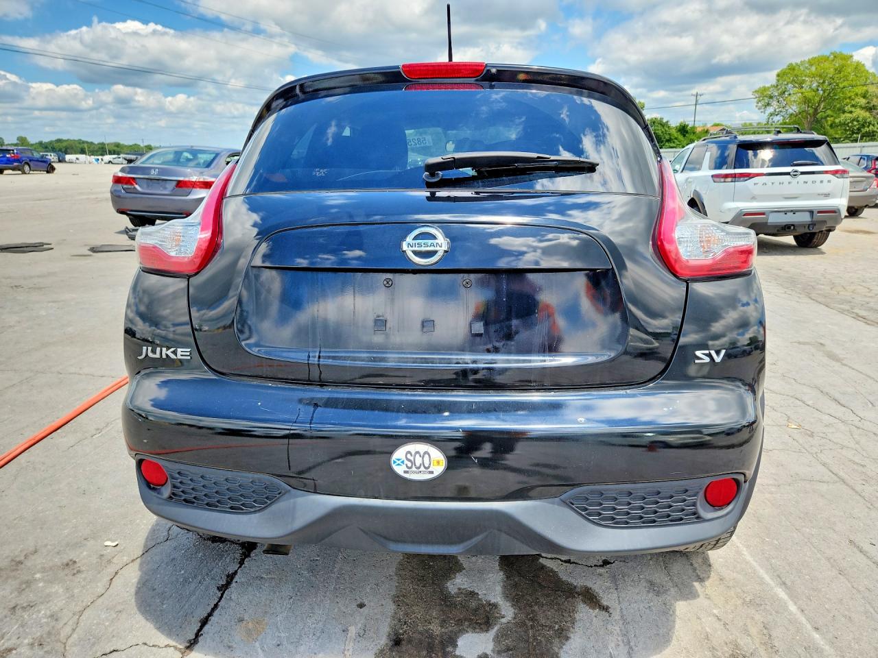 2015 Nissan Juke Sv Черный vin: JN8AF5MR4FT512770