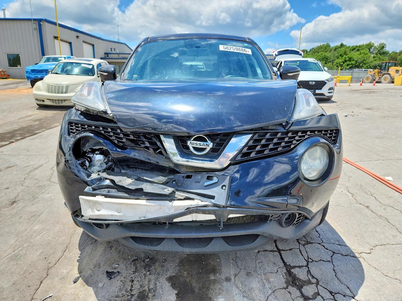 2015 Nissan Juke Sv Черный vin: JN8AF5MR4FT512770