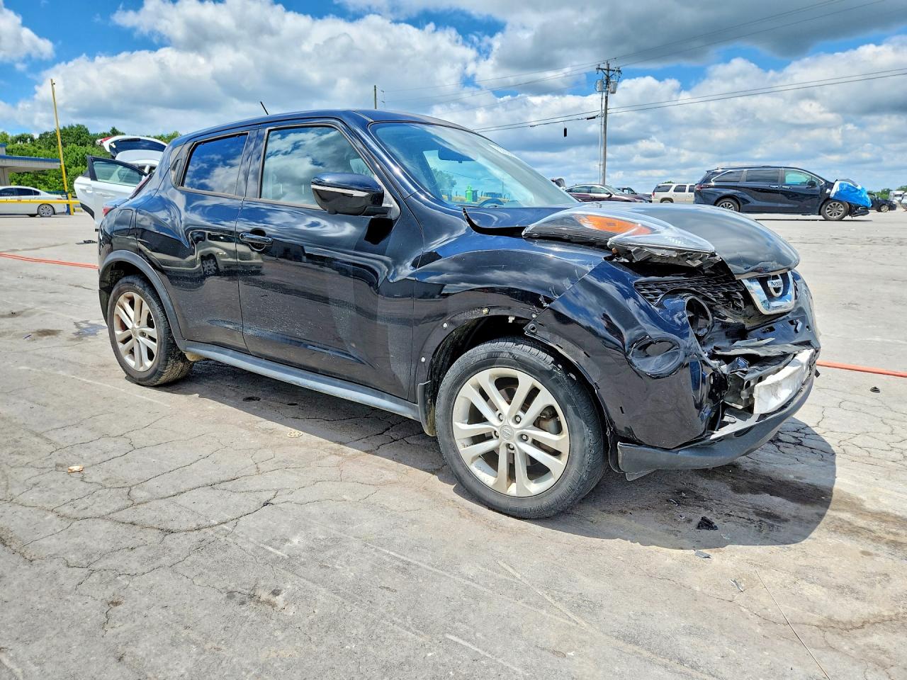 2015 Nissan Juke Sv Черный vin: JN8AF5MR4FT512770