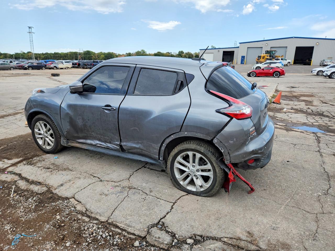 2016 Nissan Juke Sv Gray vin: JN8AF5MR4GT600672