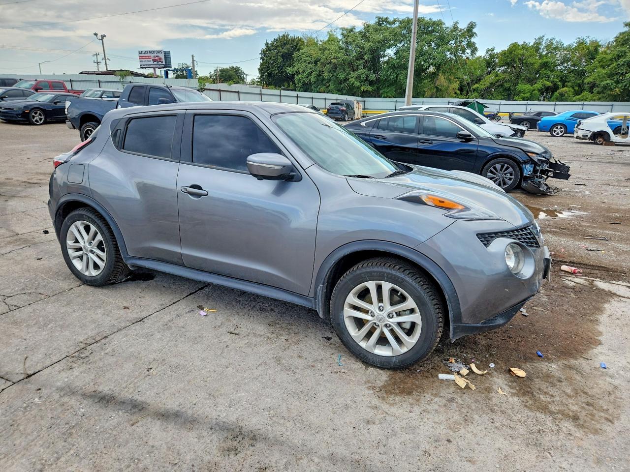 2016 Nissan Juke Sv Gray vin: JN8AF5MR4GT600672