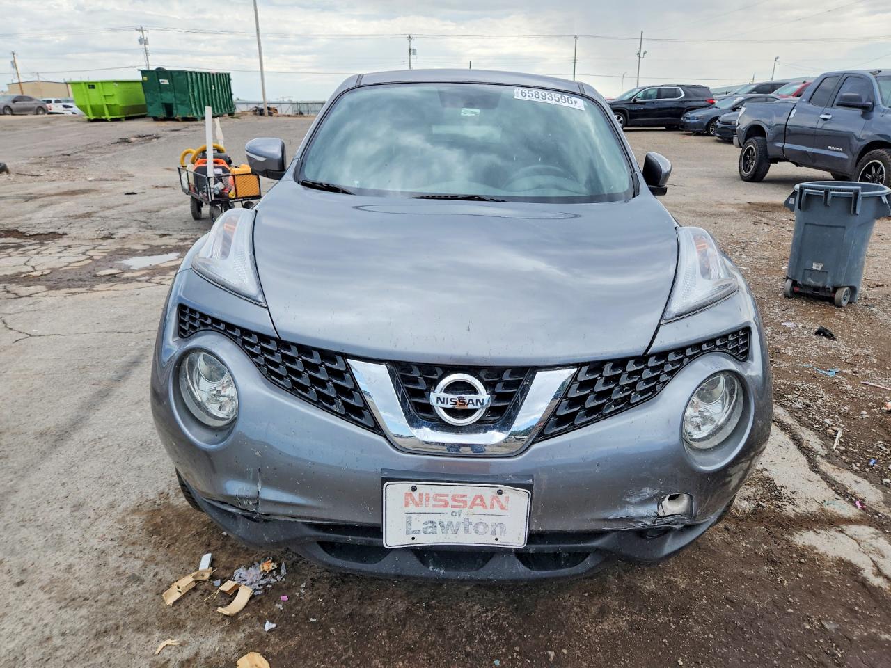 2016 Nissan Juke Sv Gray vin: JN8AF5MR4GT600672