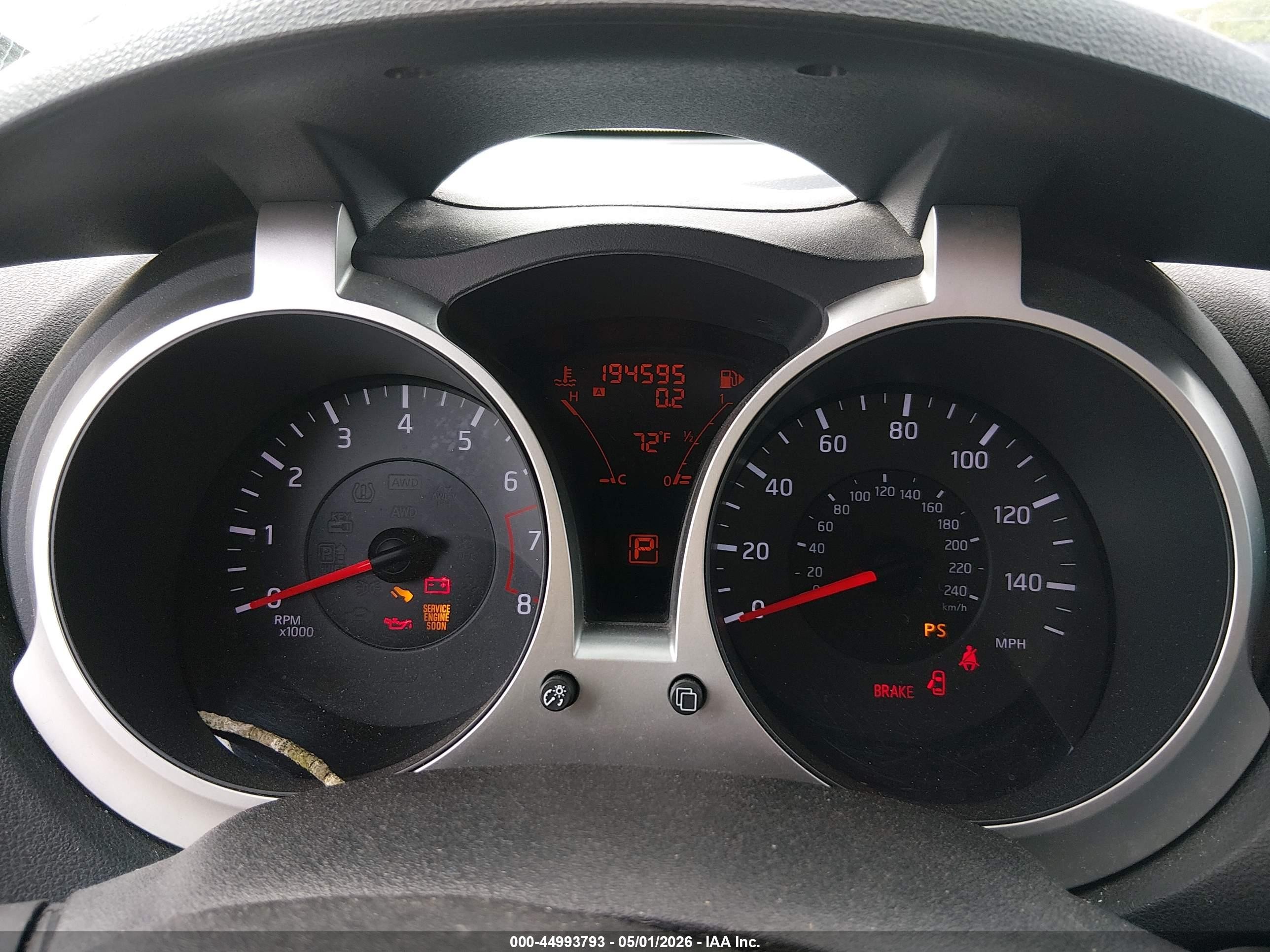 2011 Nissan Juke Sv White vin: JN8AF5MR5BT018198