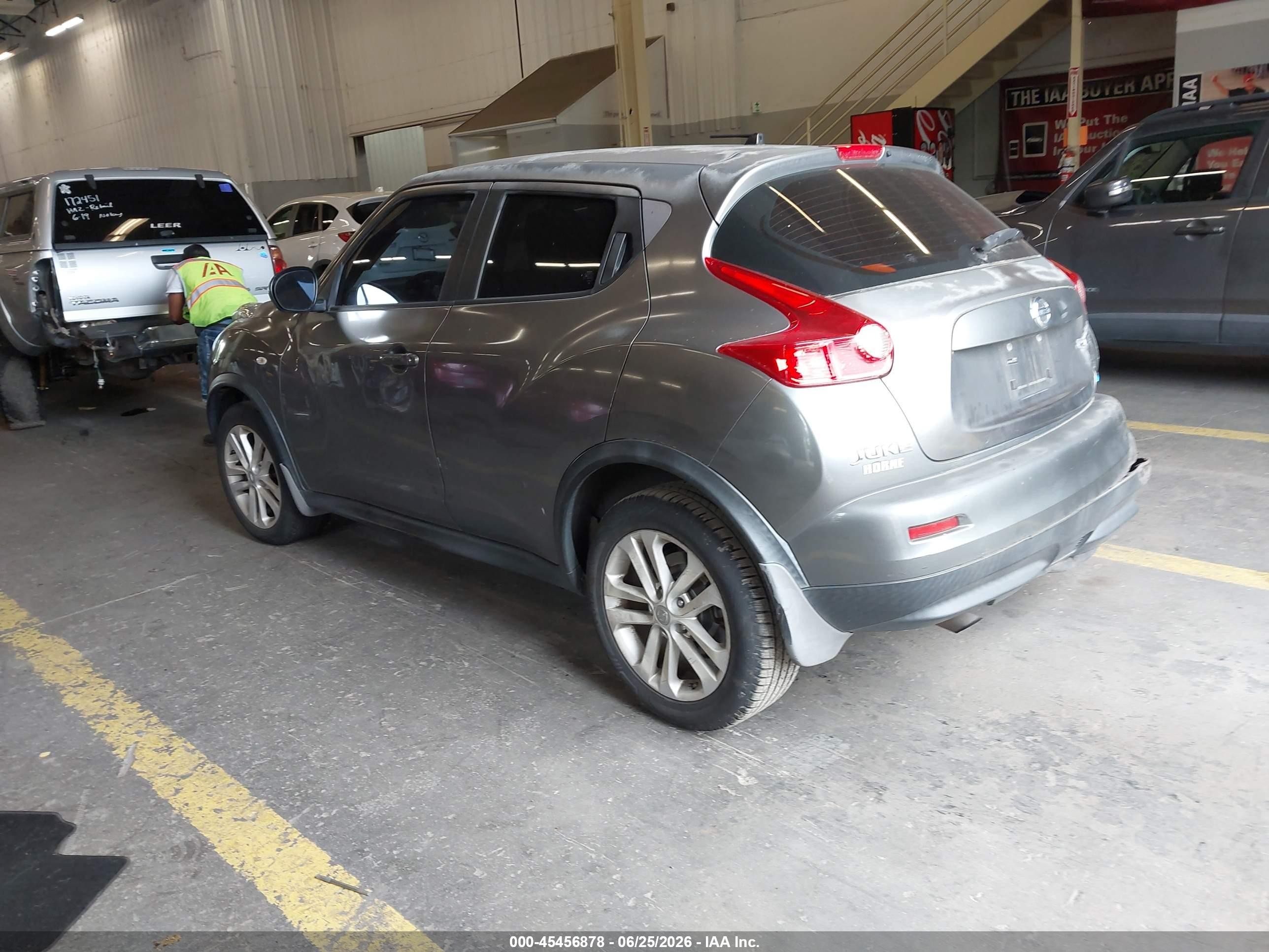 2012 Nissan Juke S Gray vin: JN8AF5MR5CT101972