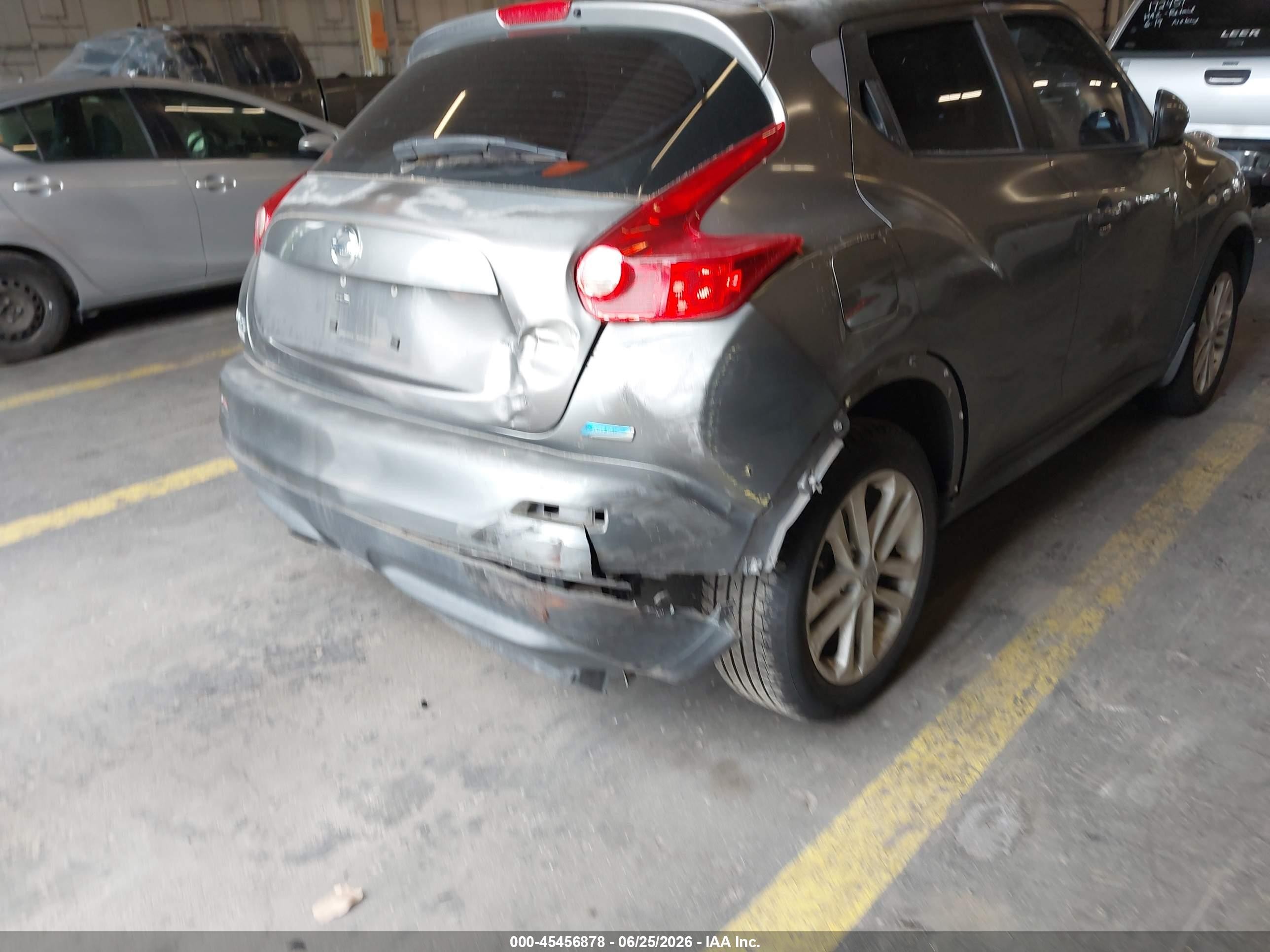 2012 Nissan Juke S Gray vin: JN8AF5MR5CT101972