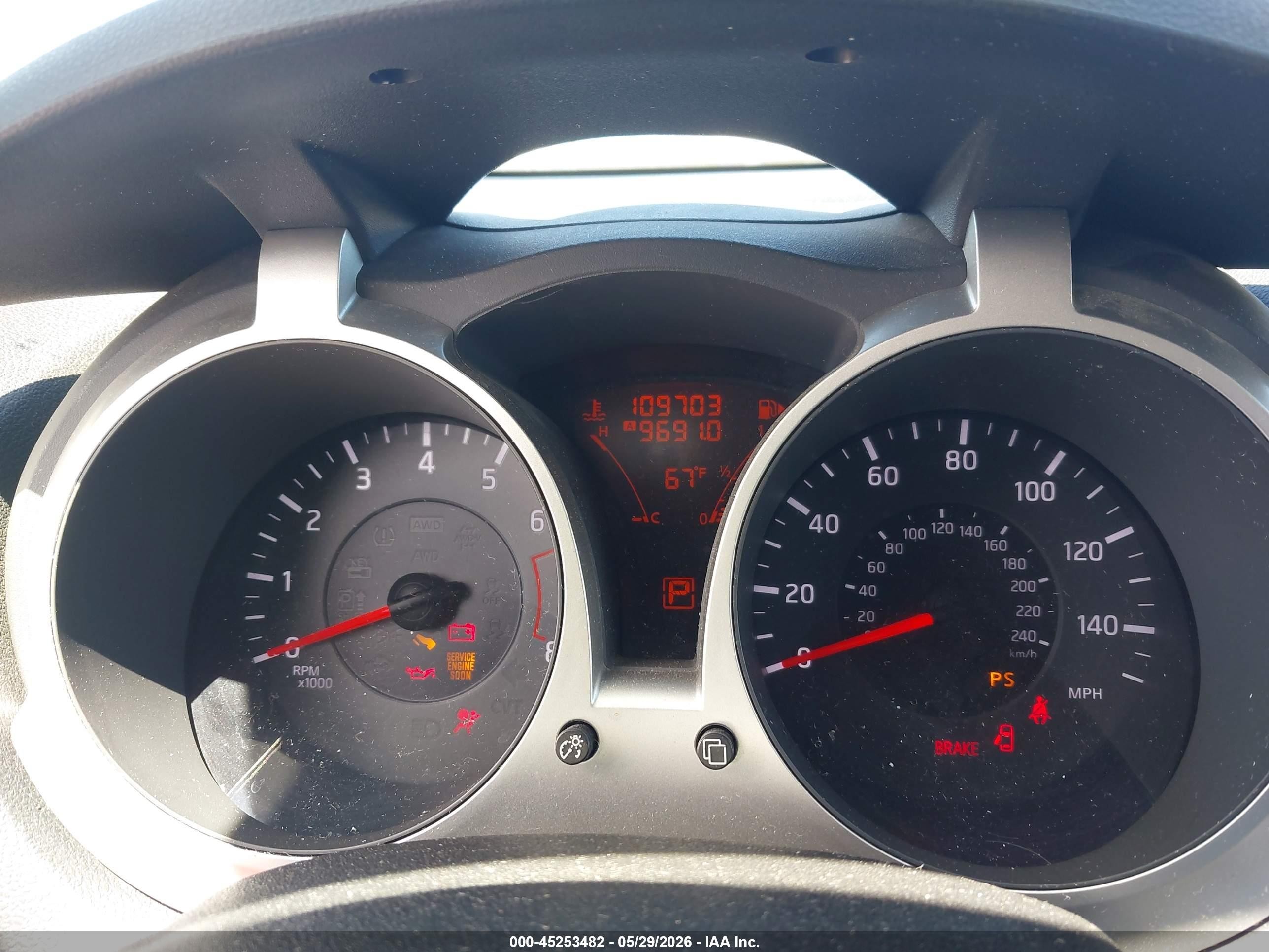2013 Nissan Juke Sv Black vin: JN8AF5MR5DT205654