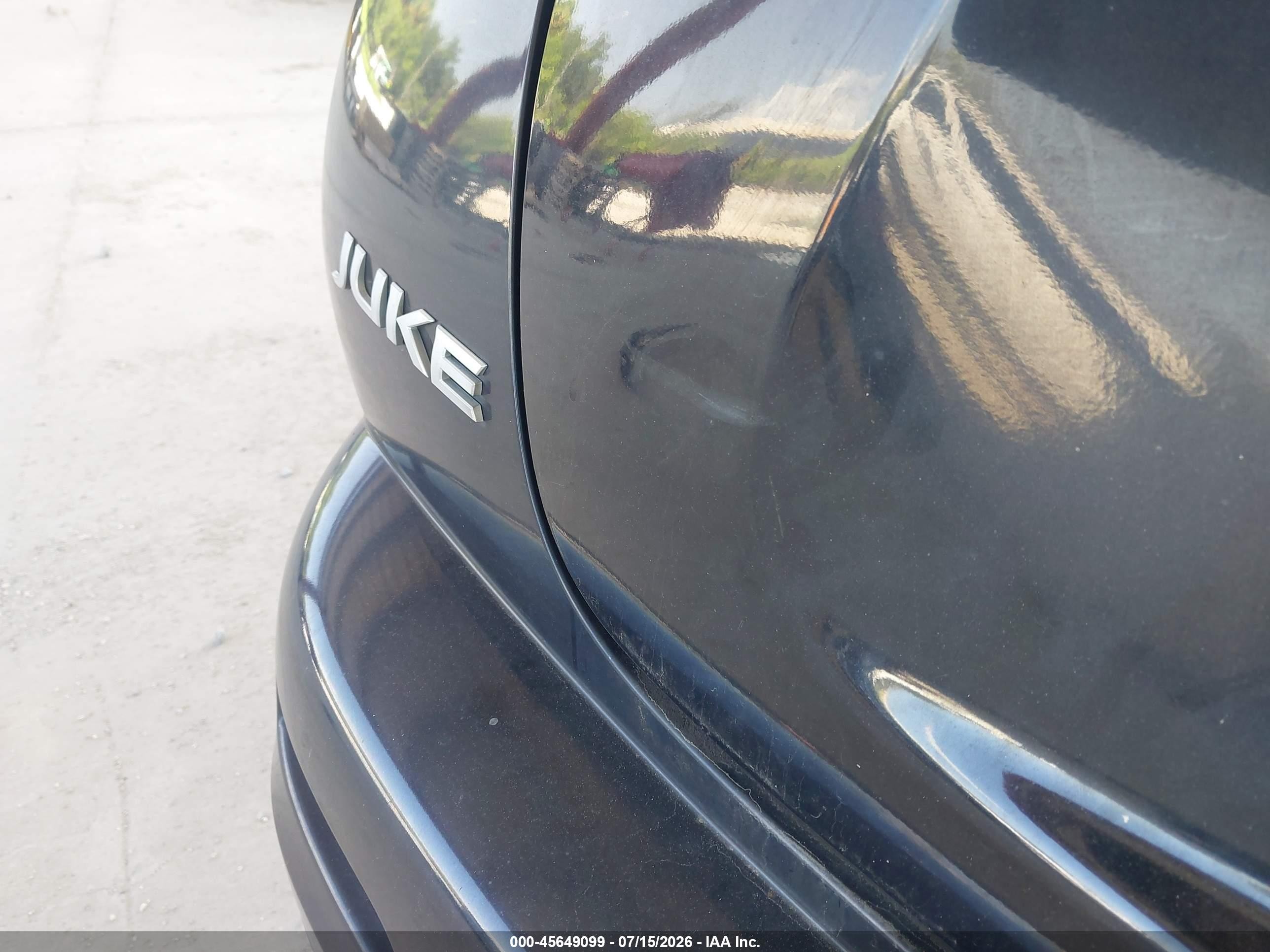 2013 Nissan Juke Sv Black vin: JN8AF5MR5DT213320
