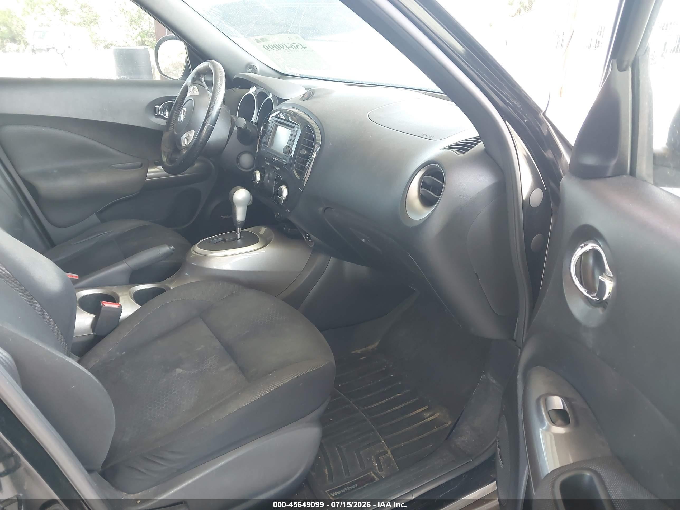 2013 Nissan Juke Sv Black vin: JN8AF5MR5DT213320