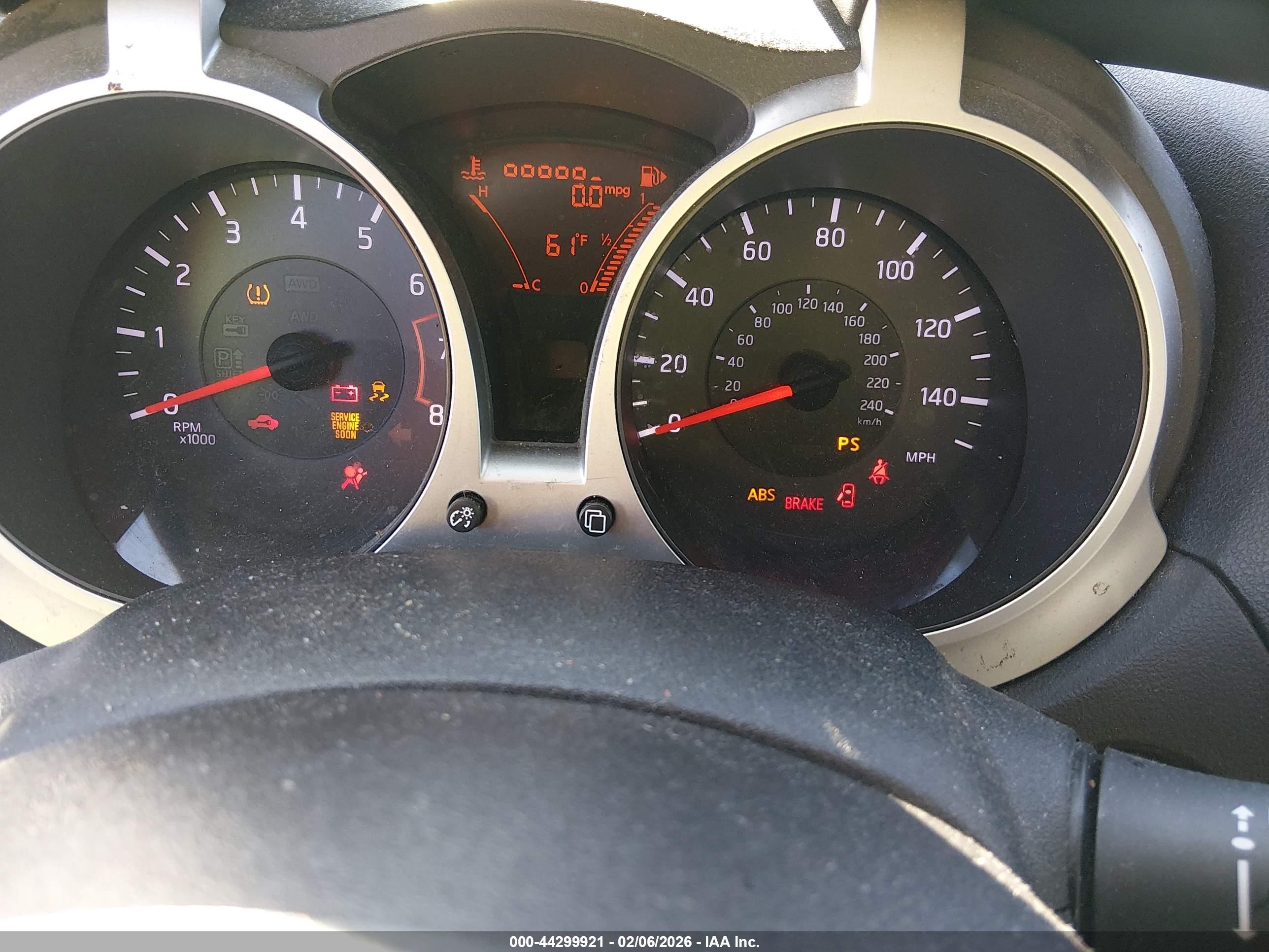 2013 Nissan Juke S Gray vin: JN8AF5MR5DT219389