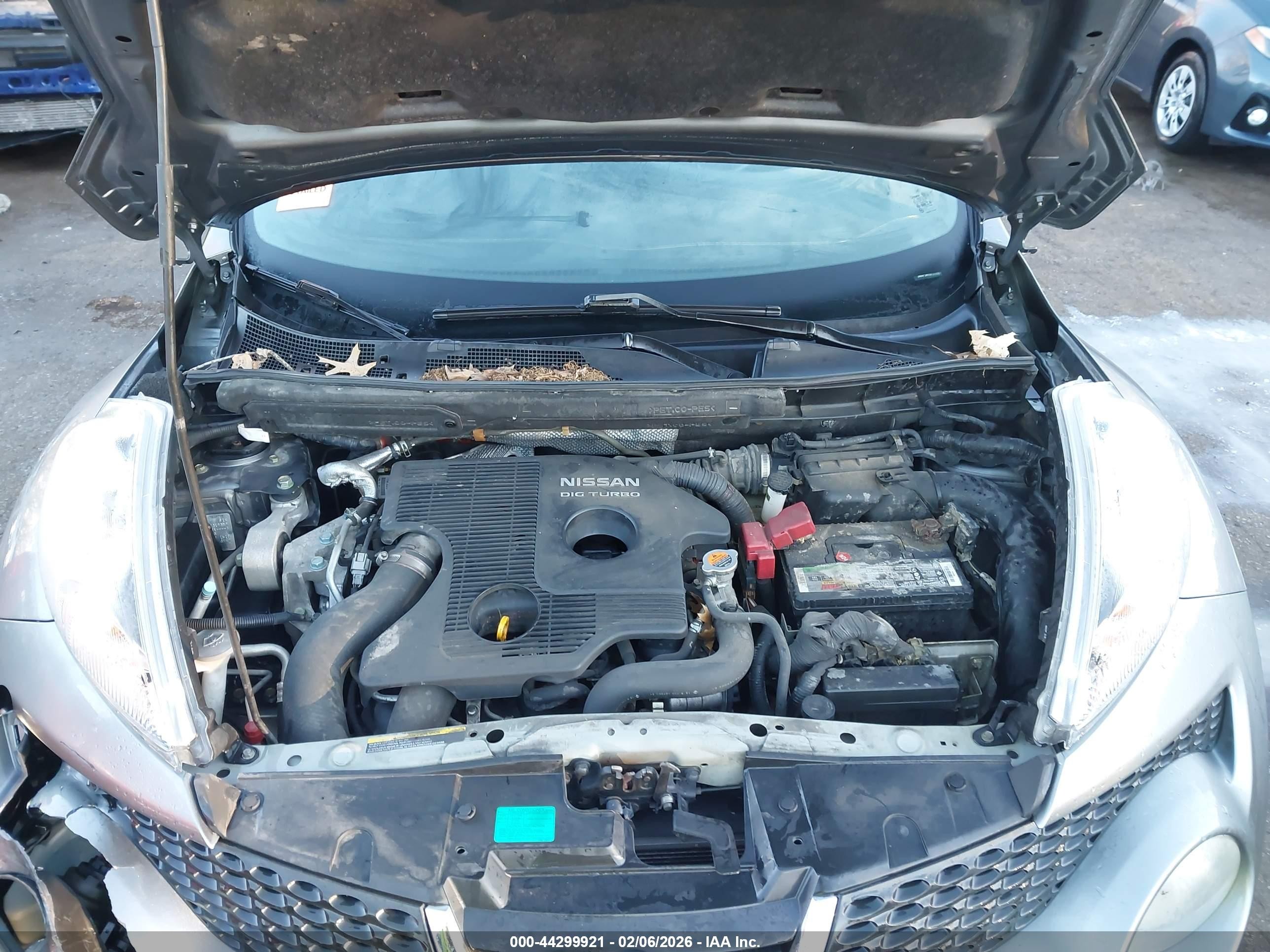 2013 Nissan Juke S Gray vin: JN8AF5MR5DT219389