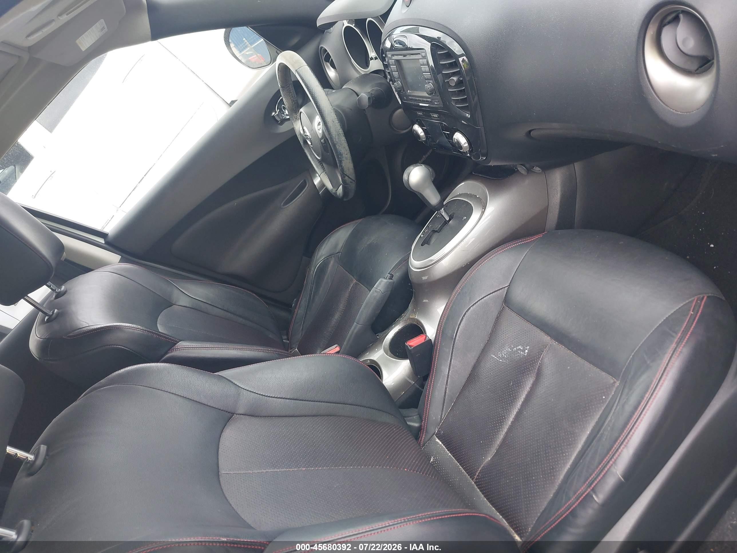 2013 Nissan Juke Sl Белый vin: JN8AF5MR5DT219859