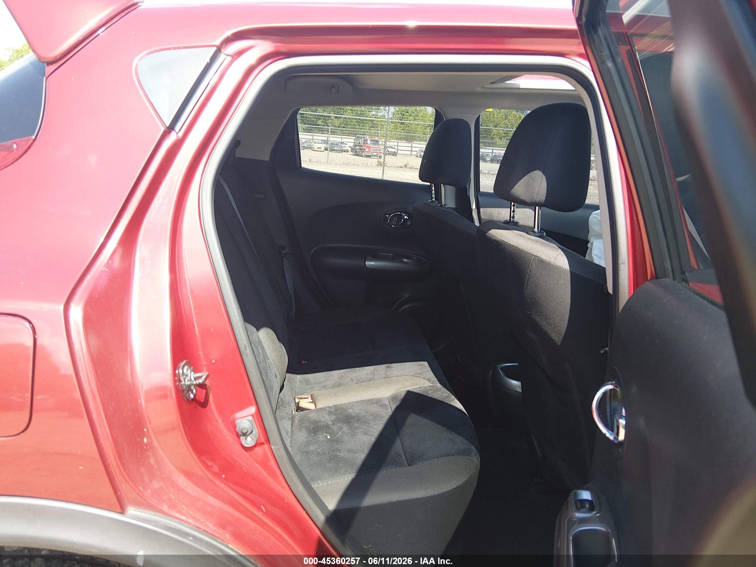 2013 Nissan Juke Sv Red vin: JN8AF5MR5DT223748